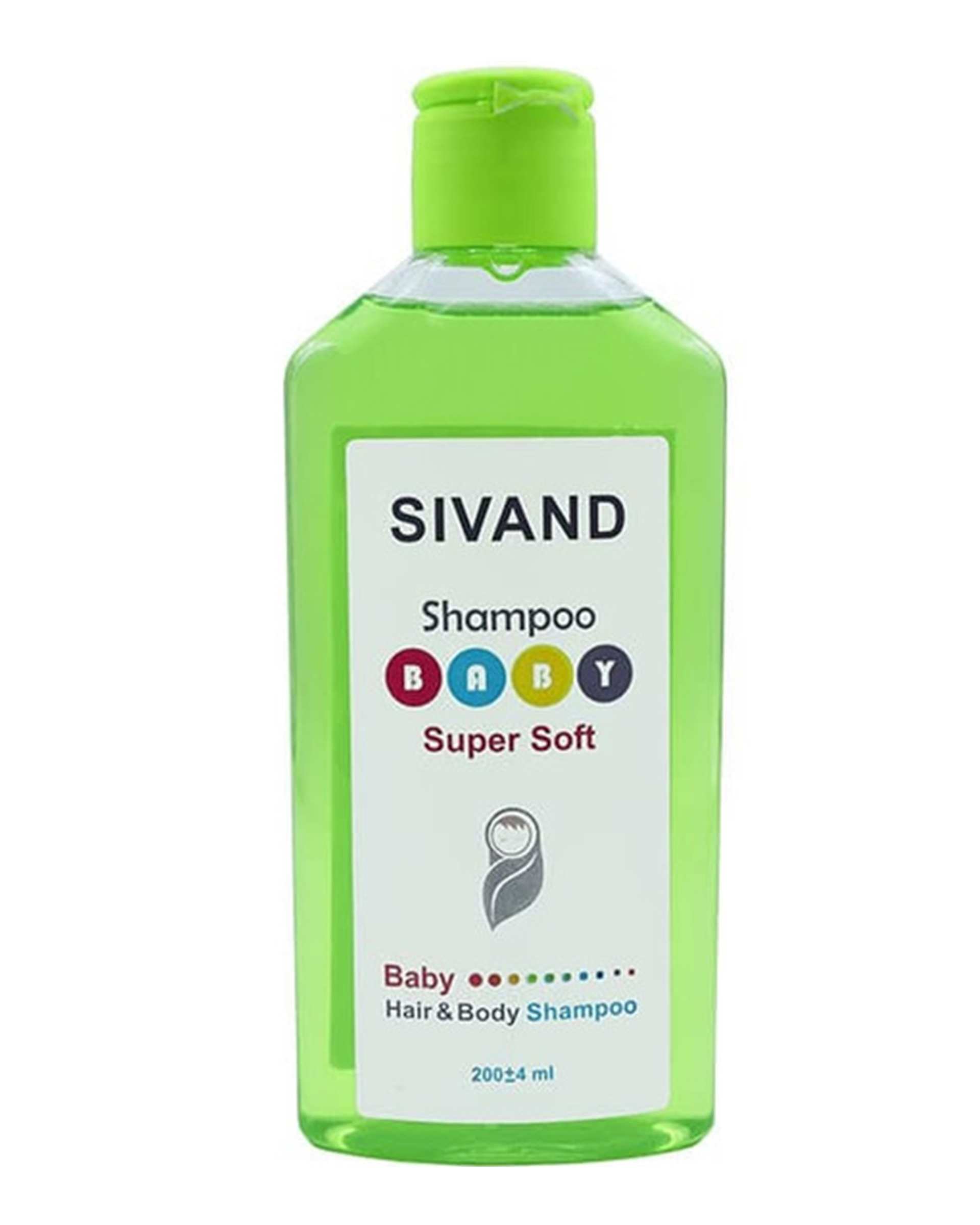 شامپو سر و بدن کودک سیوند Sivand مدل Super Soft حجم ۲۰۰ml