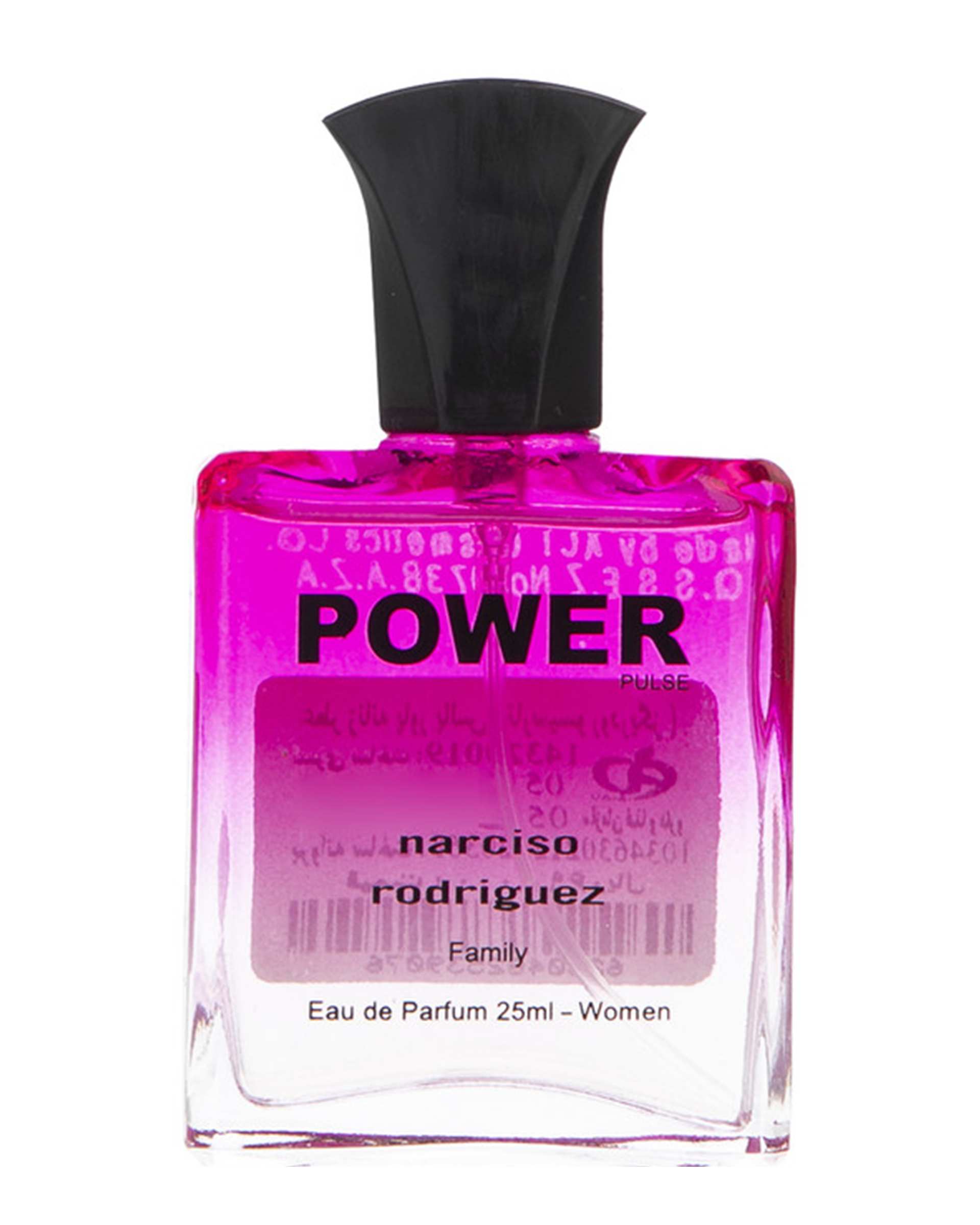 عطر جیبی زنانه پاور پالس Power Pulse مدل رودریگز نارسیسو 25ml