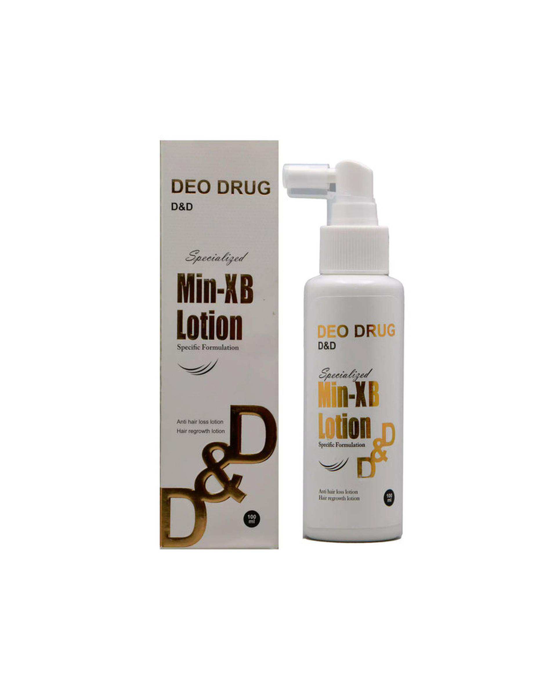 لوسیون ضد ریزش مو دئو دراگ Deo Drug مدل Min-XB حجم 100ml