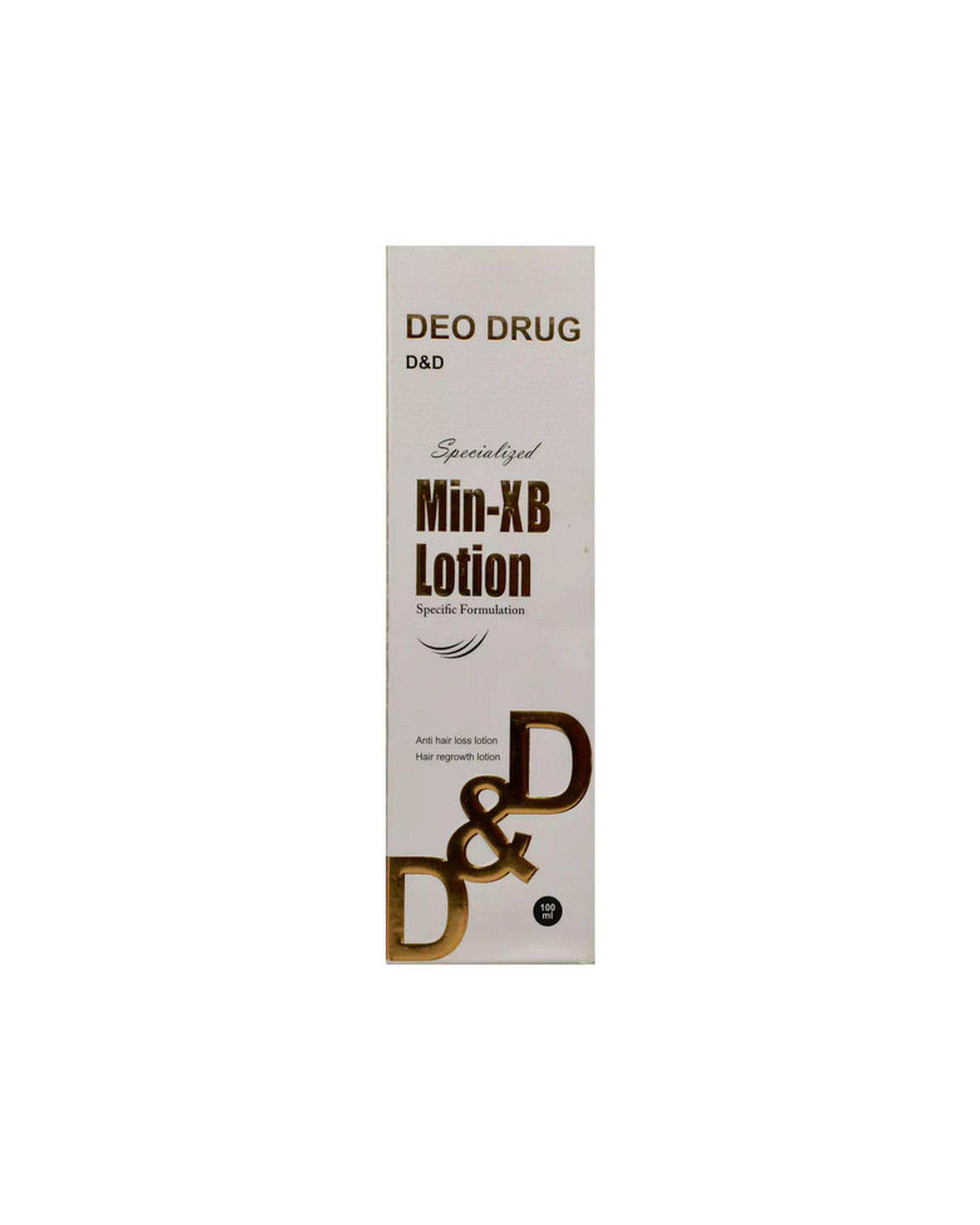 لوسیون ضد ریزش مو دئو دراگ Deo Drug مدل Min-XB حجم 100ml