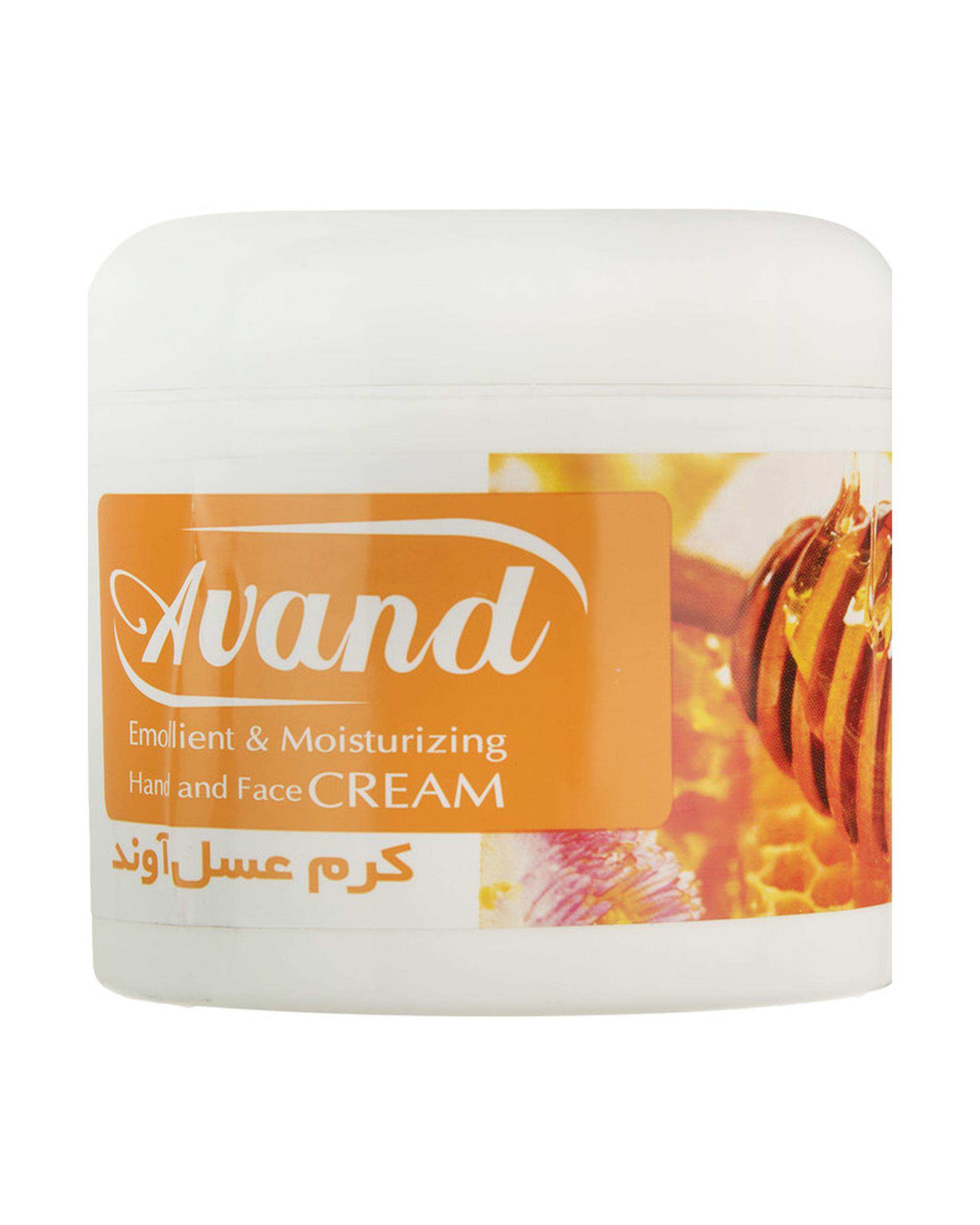 کرم مرطوب کننده و نرم کننده آوند Avand مدل Honey حجم 200ml