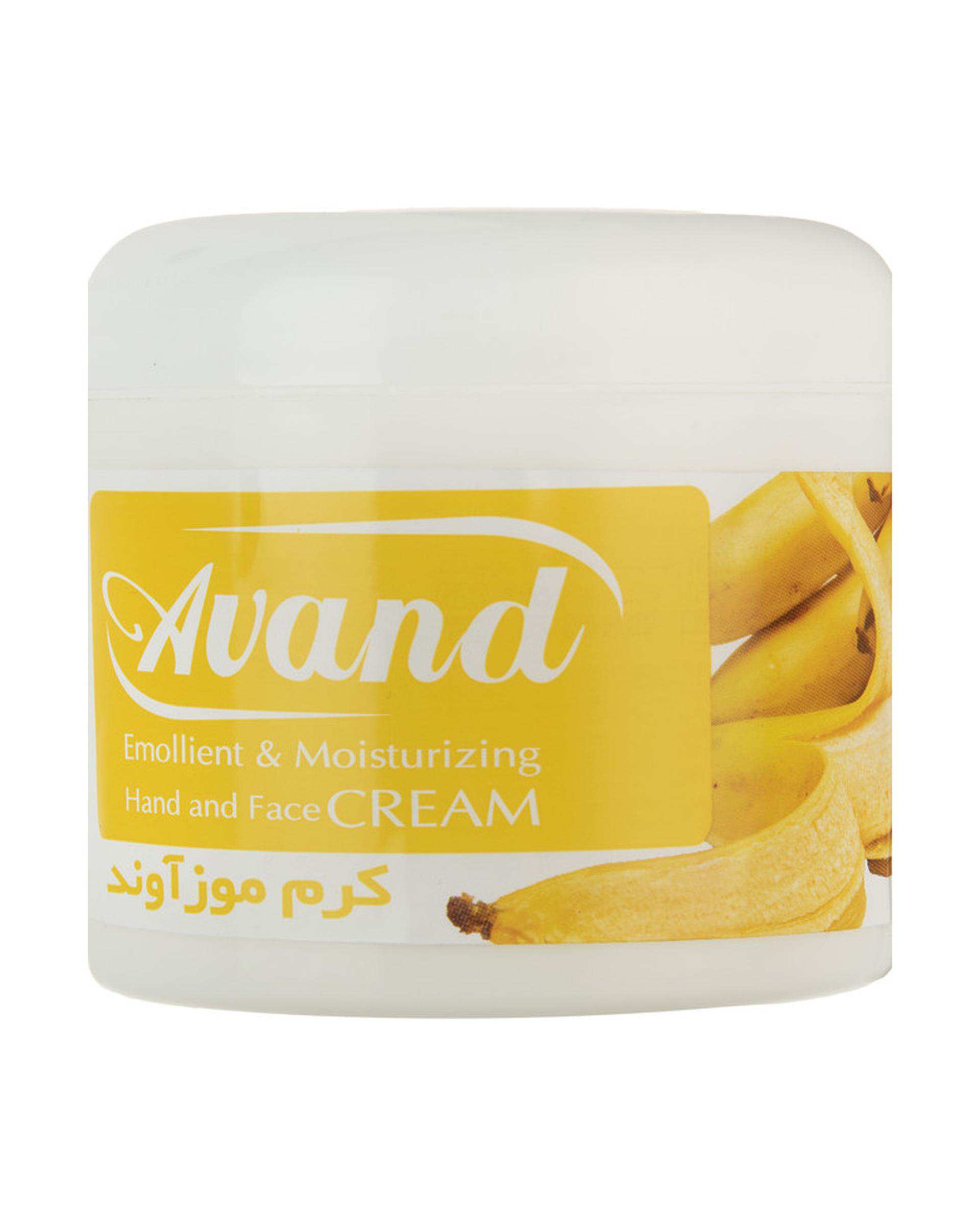 کرم مرطوب کننده و نرم کننده آوند Avand مدل Banana حجم 200ml