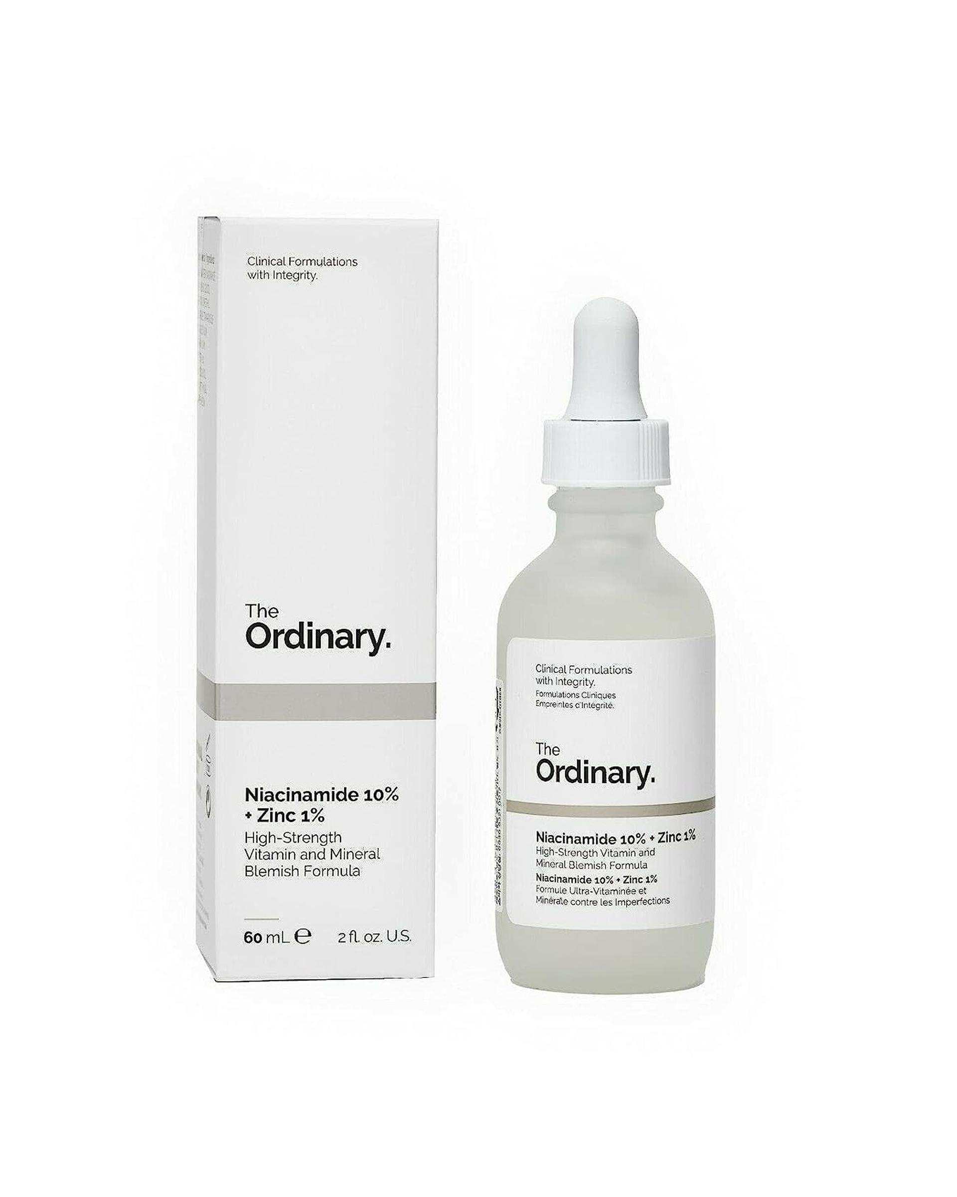 سرم پوست اوردینری The Ordinary مدل 1% Niacinamide 10% + Zinc حجم ۳۰ml