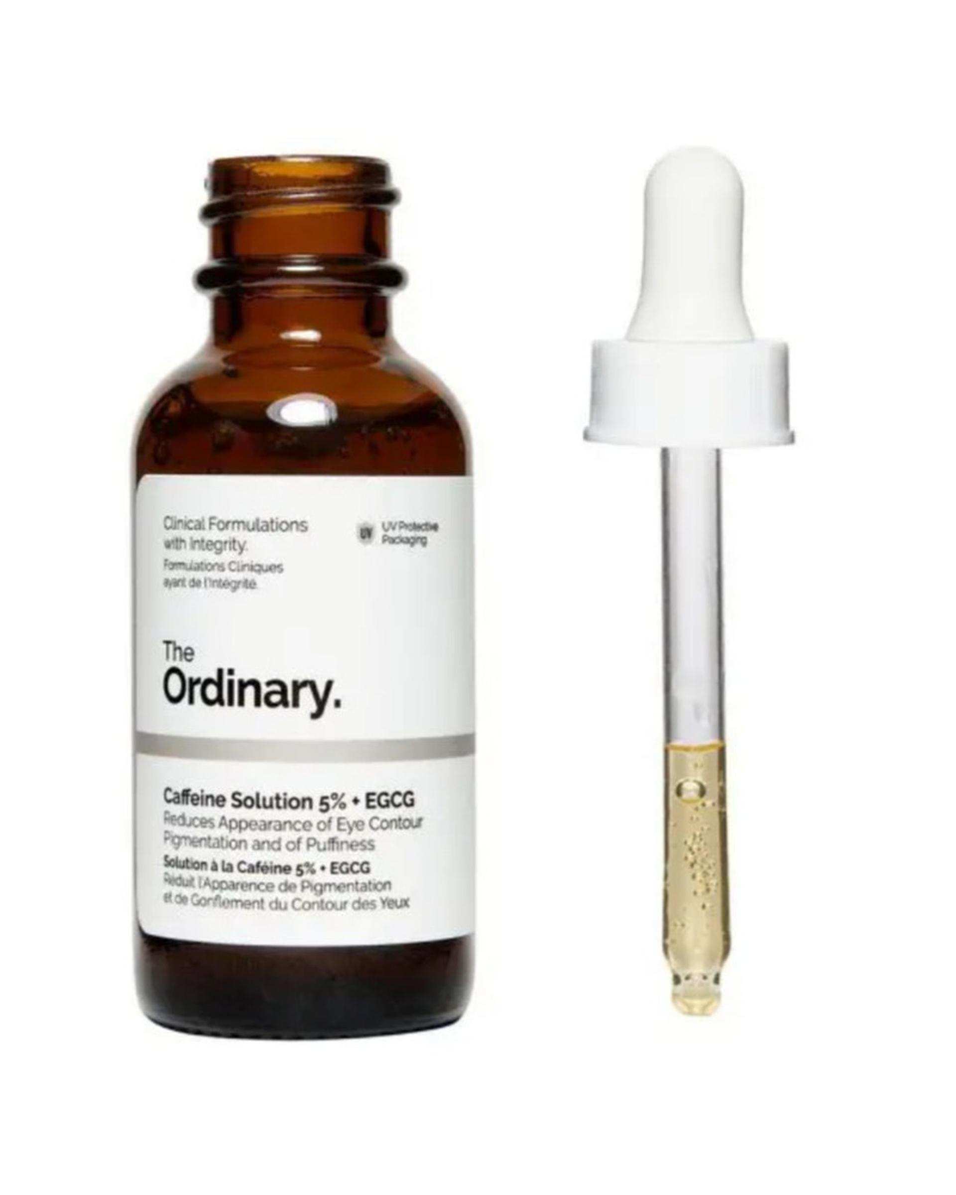 سرم روشن کننده دور چشم اوردینری The Ordinary مدل Caffeine Solution %5 حجم ۳۰ml