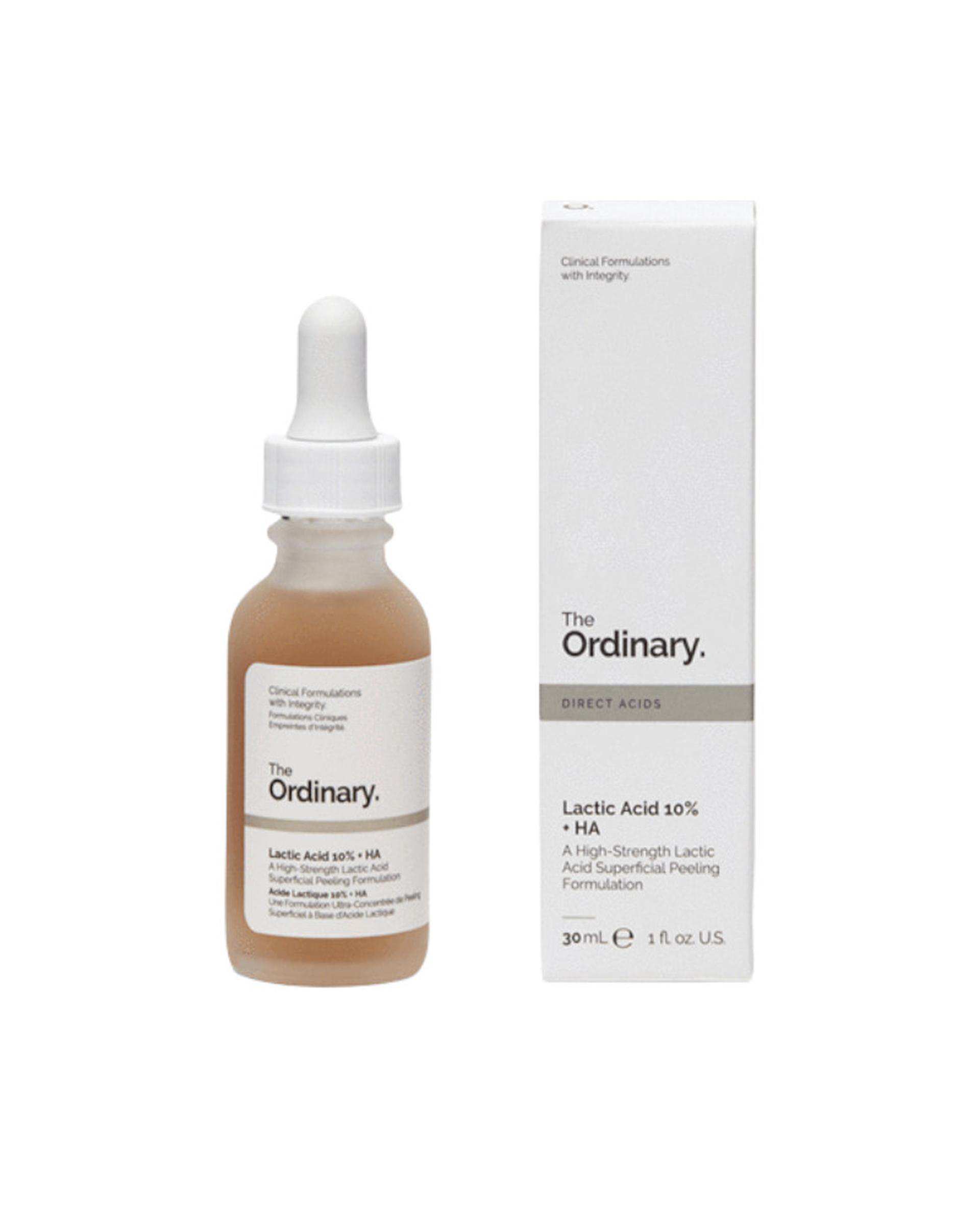 سرم پوست اوردینری The Ordinary مدل Lactic Acid 10% + Ha حجم 30ml