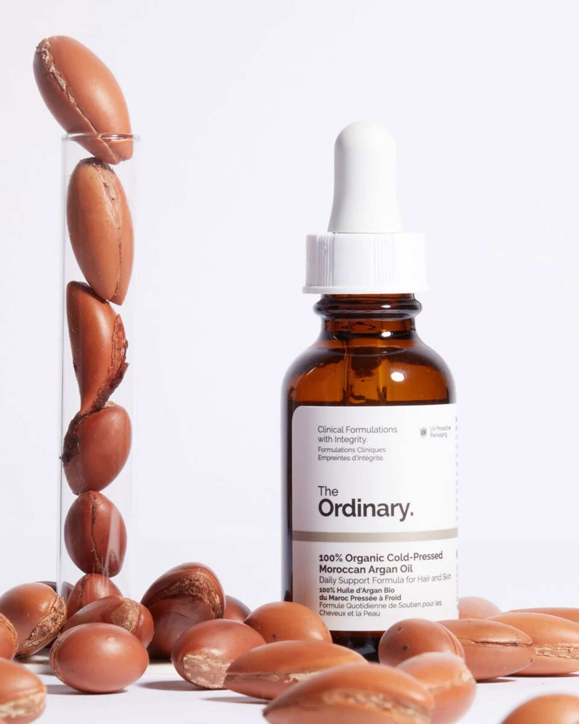 سرم پوست اوردینری The Ordinary مدل 100% Organic Cold Pressed Moroccan Argan Oil حجم 30ml