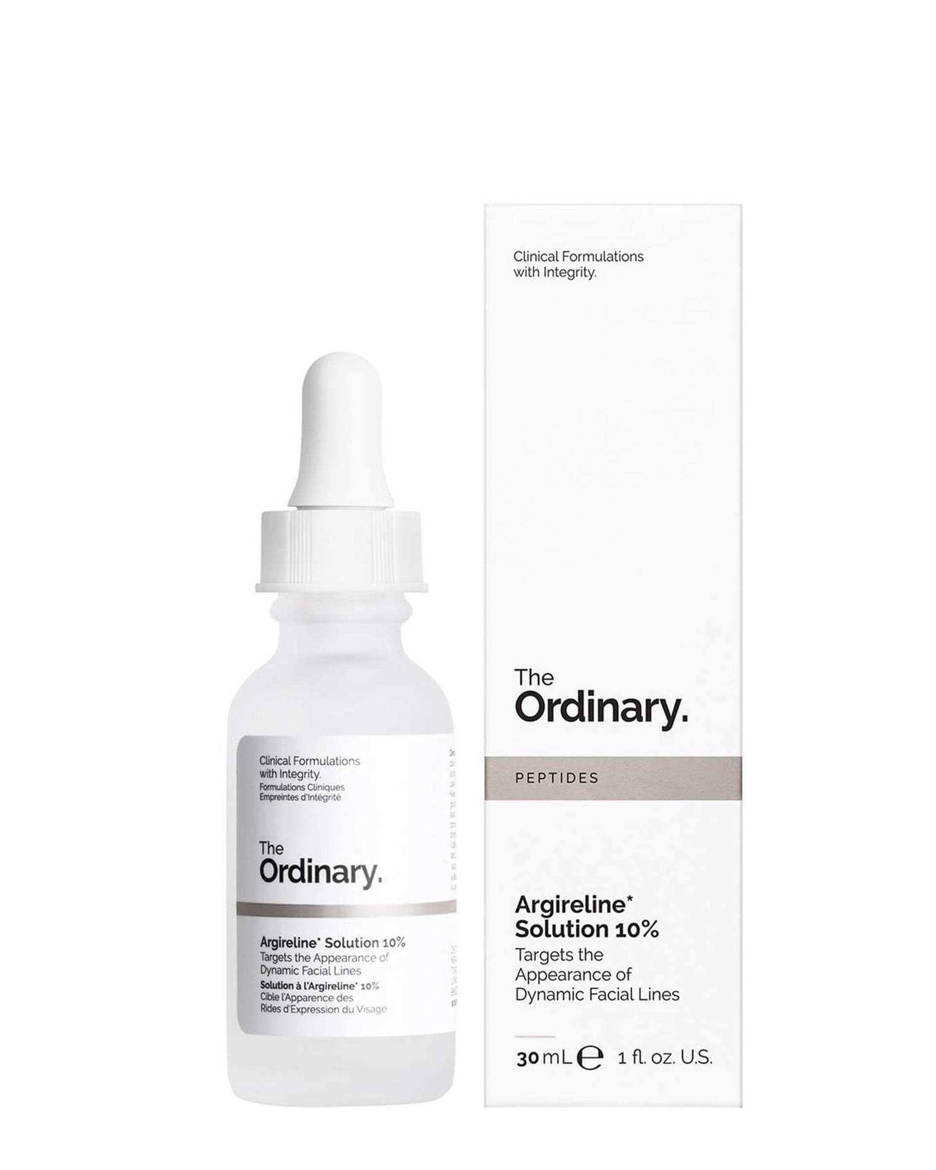 سرم ضد چروک و پرکننده خطوط اوردینری The Ordinary مدل Argireline Solution 10% حجم 30ml