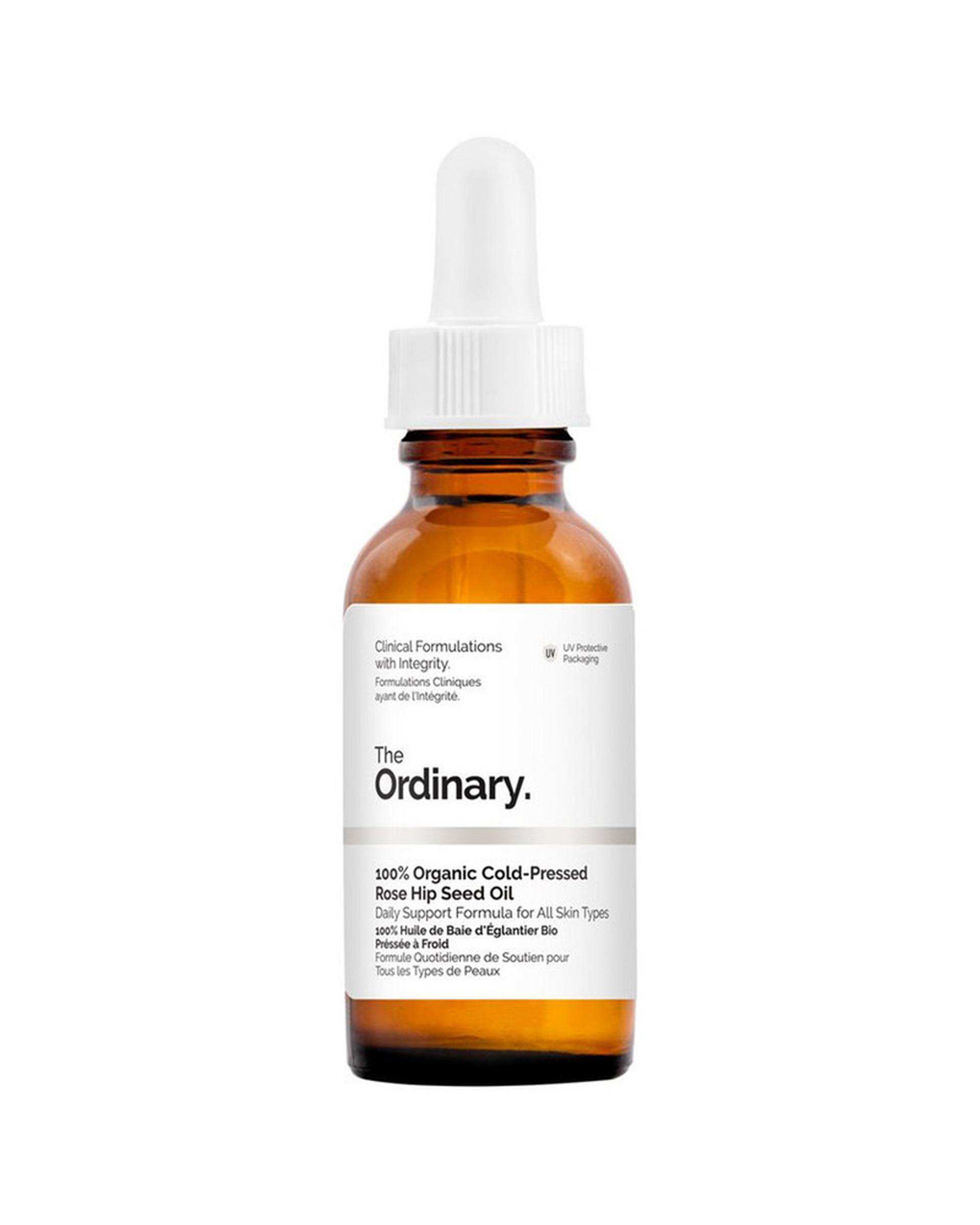 روغن مو اوردینری The Ordinary مدل Organic Cold Pressed Rose Hip Seed Oil حجم 30ml