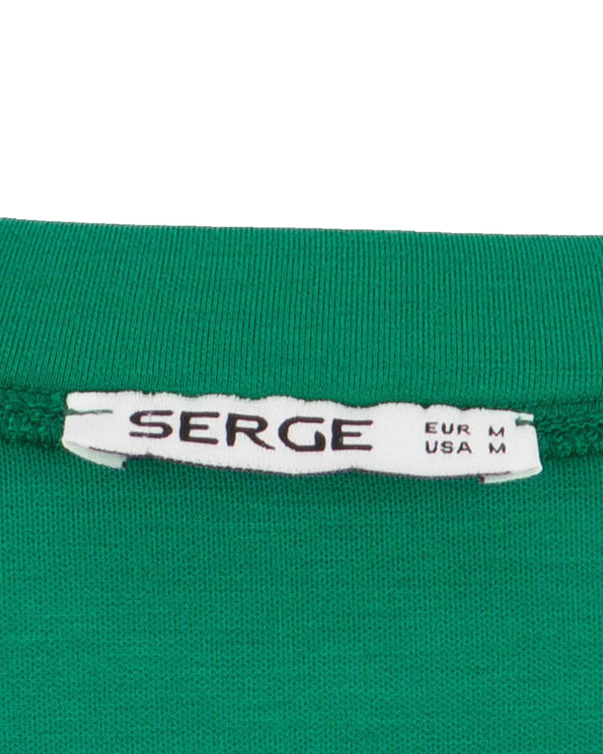 سویشرت زنانه جلو بسته سبز سرژه Serge کد 203454