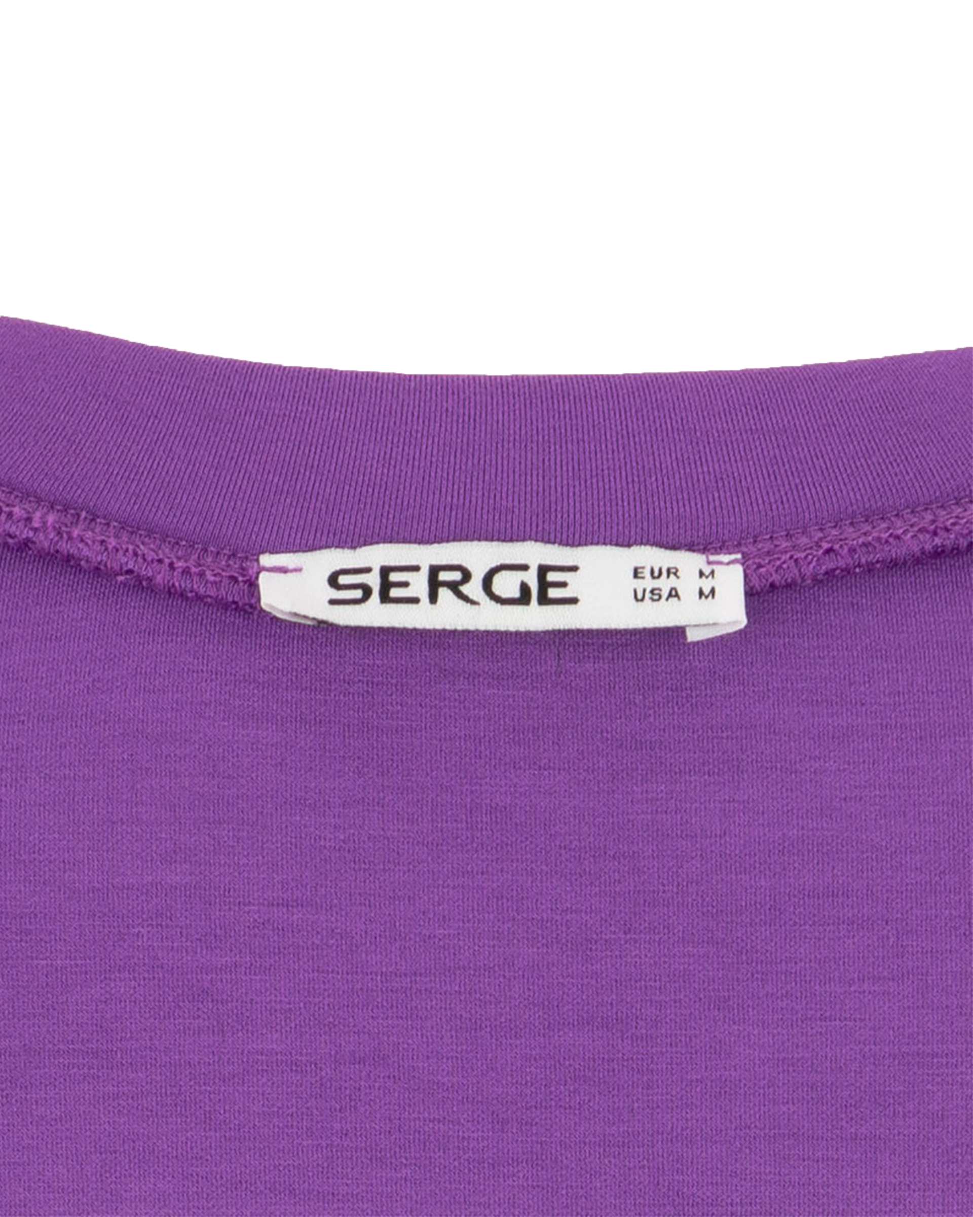 سویشرت زنانه جلو بسته بنفش سرژه Serge کد 203454