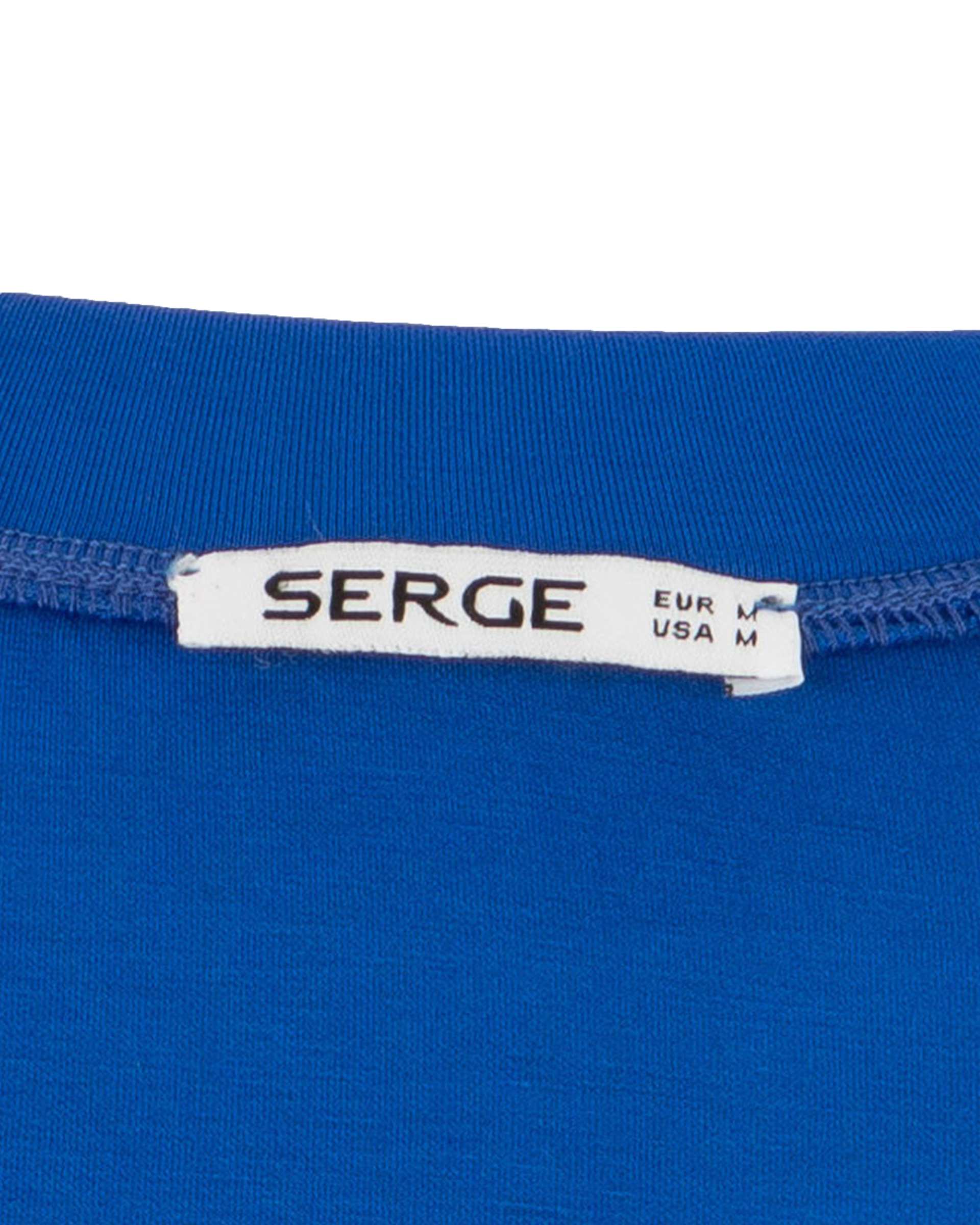 سویشرت زنانه جلو بسته آبی سرژه Serge کد 203454