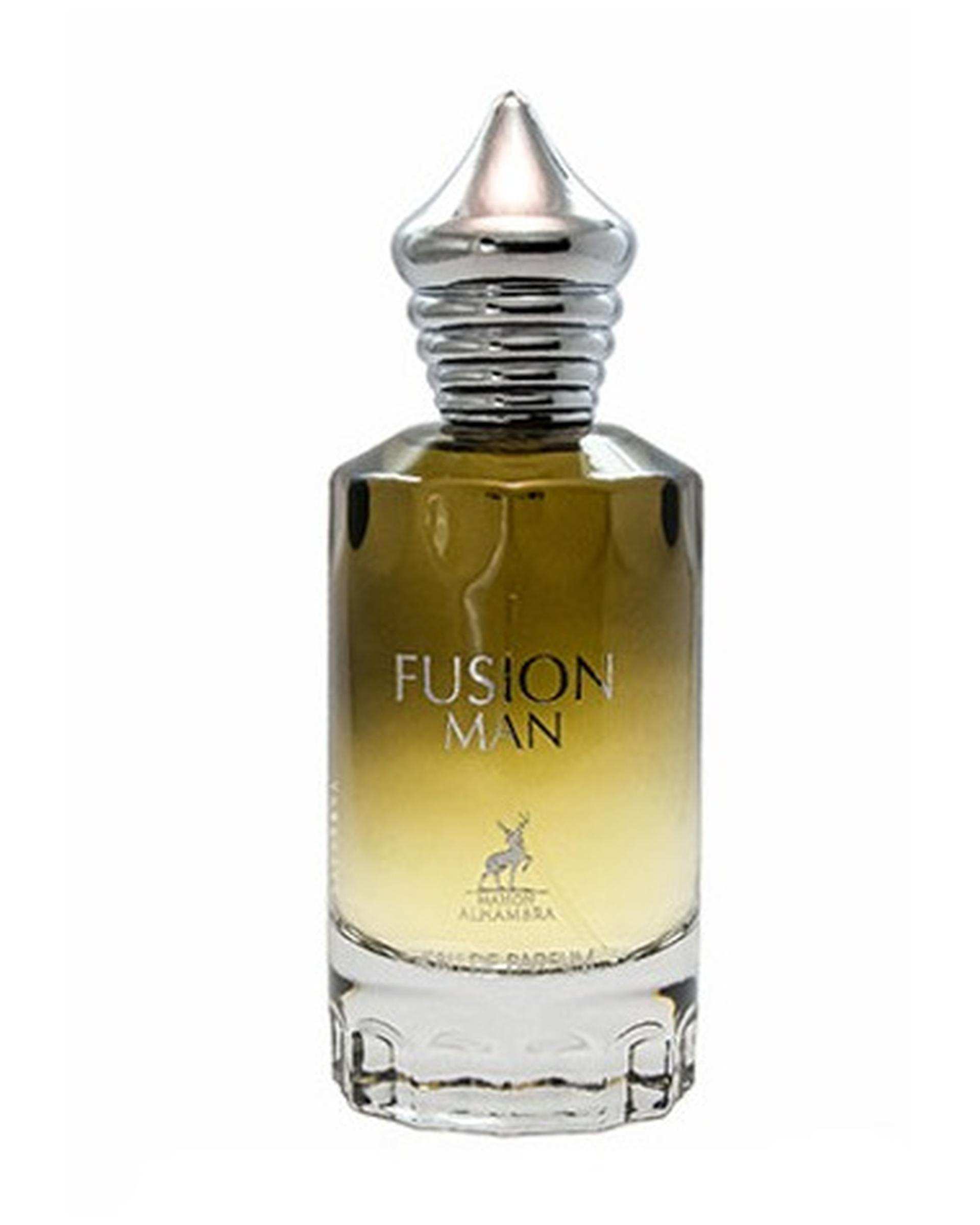 عطر مردانه الحمبرا Fusion Man 100ml EDP Alhambra