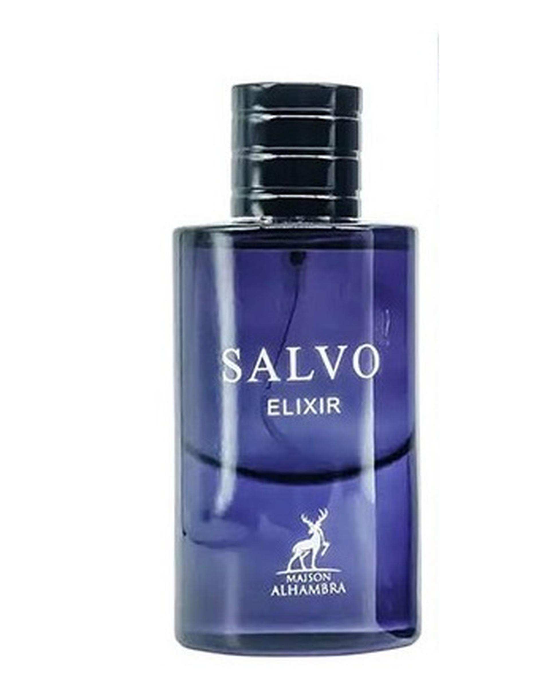 عطر مردانه الحمبرا Salvo Elixir 60ml EDP Alhambra
