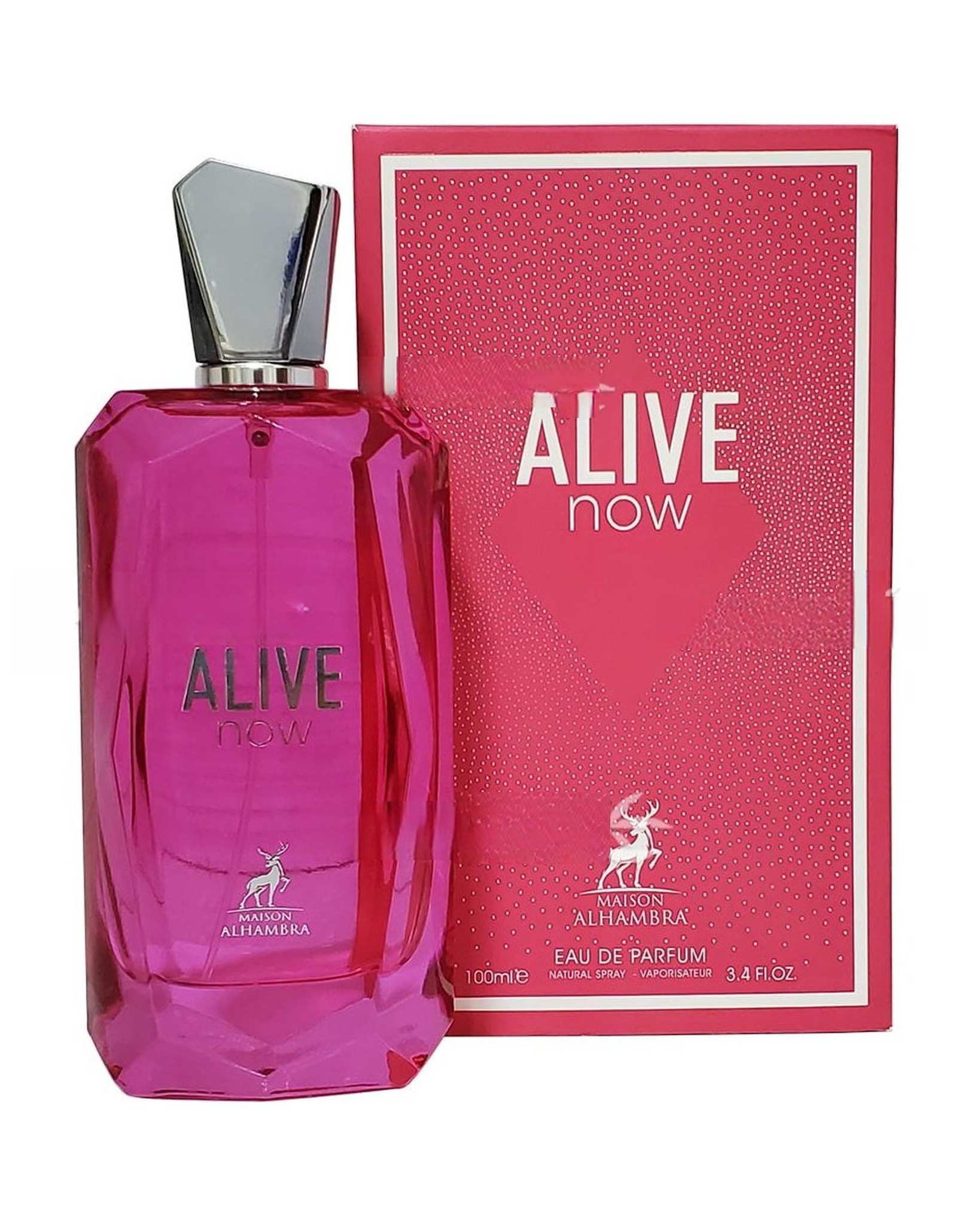 عطر زنانه الحمبرا Alive Now 100ml EDP Alhambra