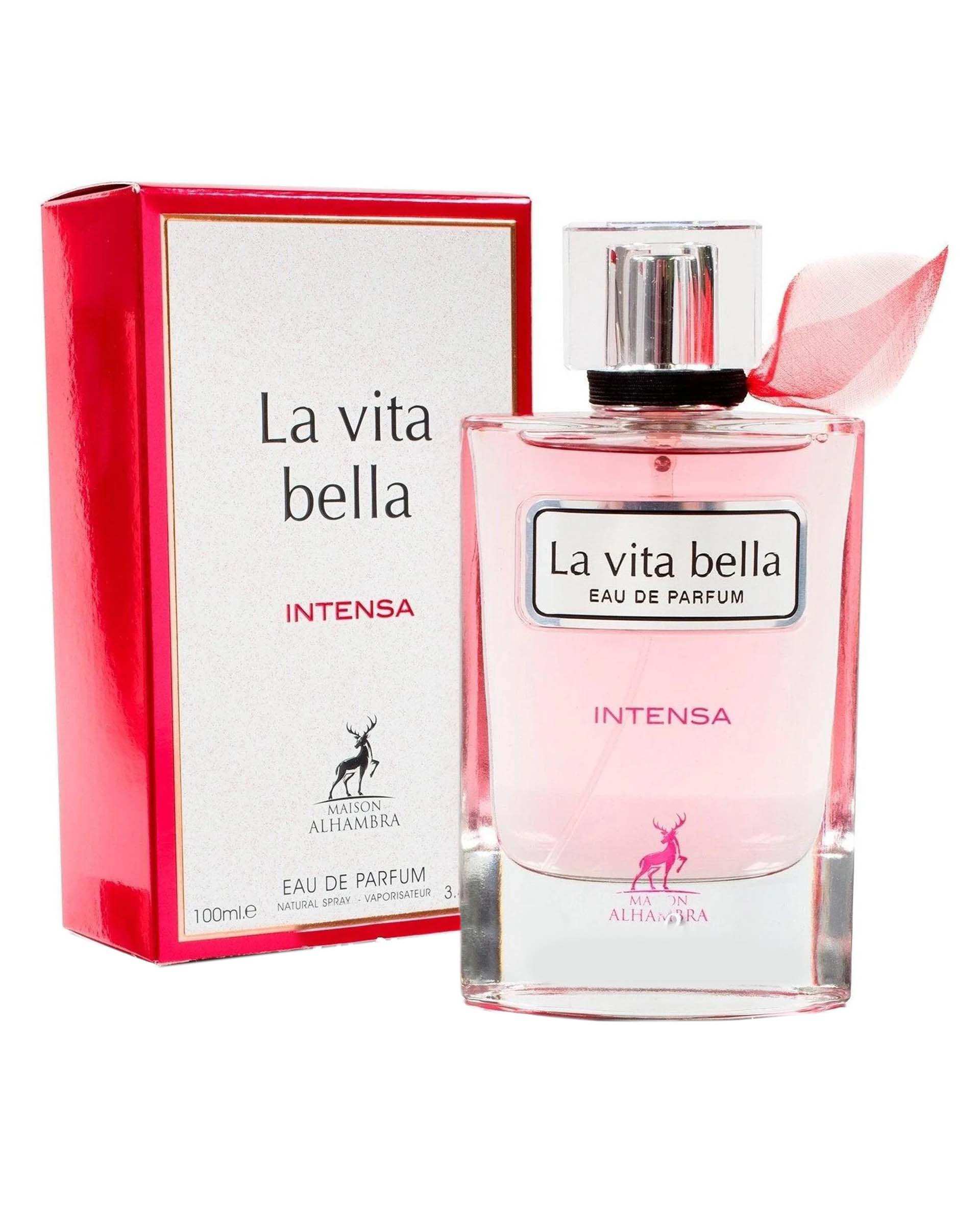 عطر زنانه الحمبرا La Vita bella Intensa 100ml EDP Alhambra