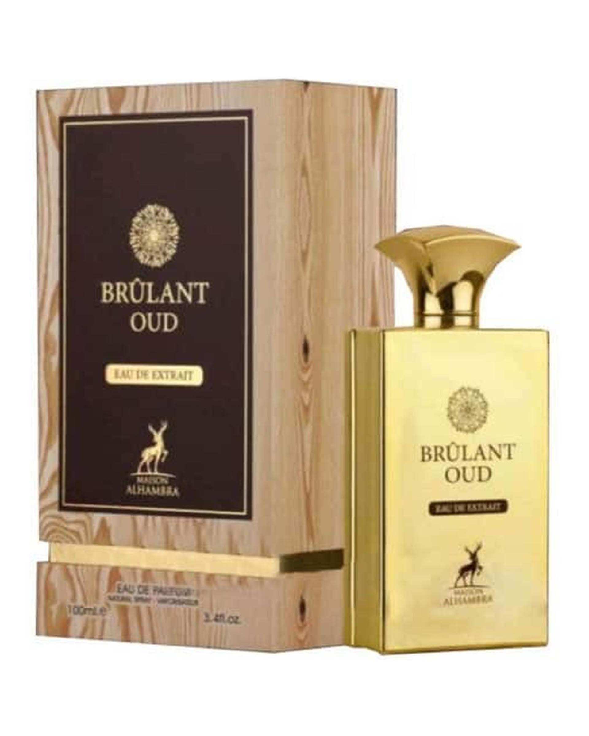 عطر مردانه الحمبرا Brulant Oud 100ml EDP Alhambra
