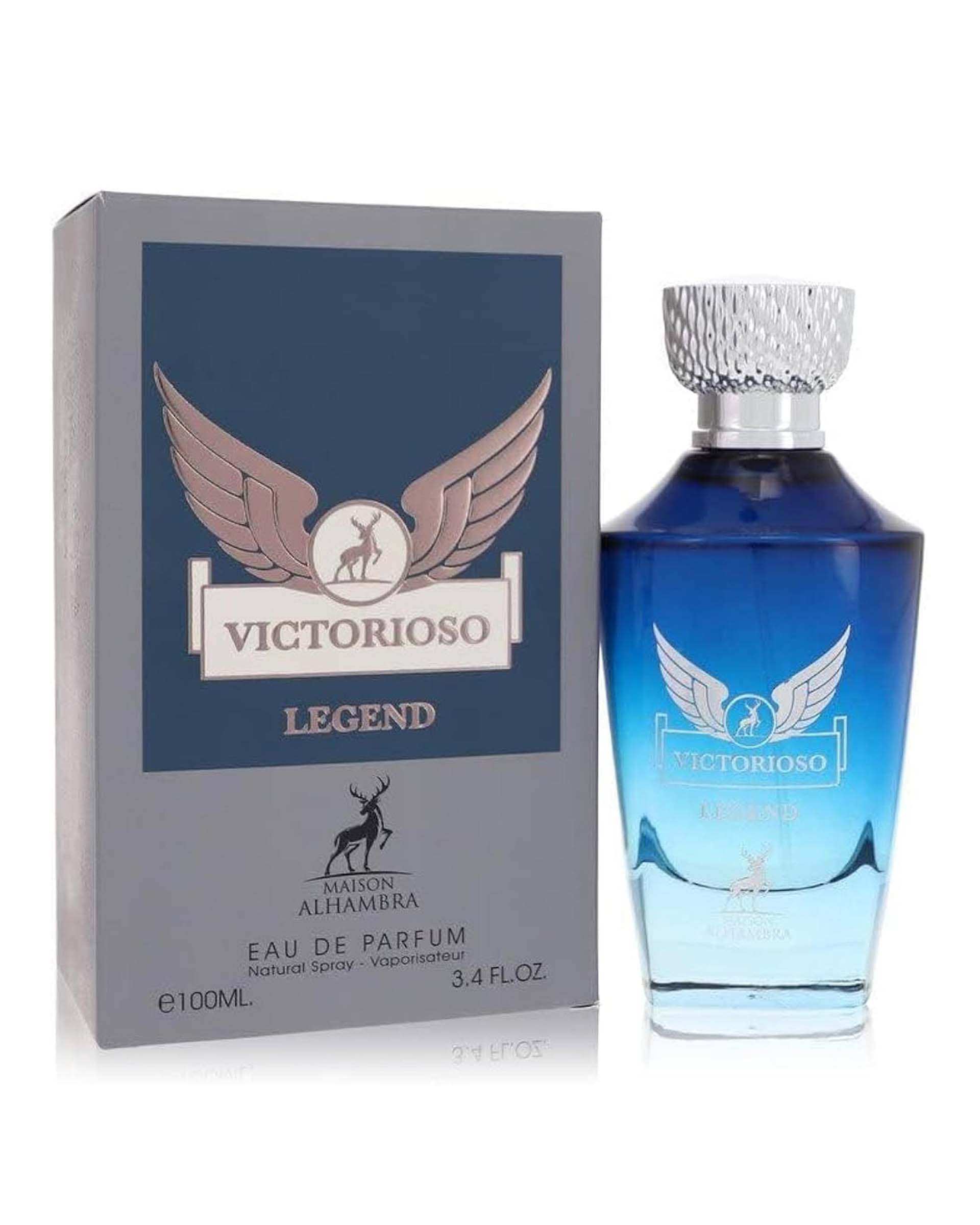 عطر مردانه الحمبرا Victorioso Legend EDP 100ml Alhambra