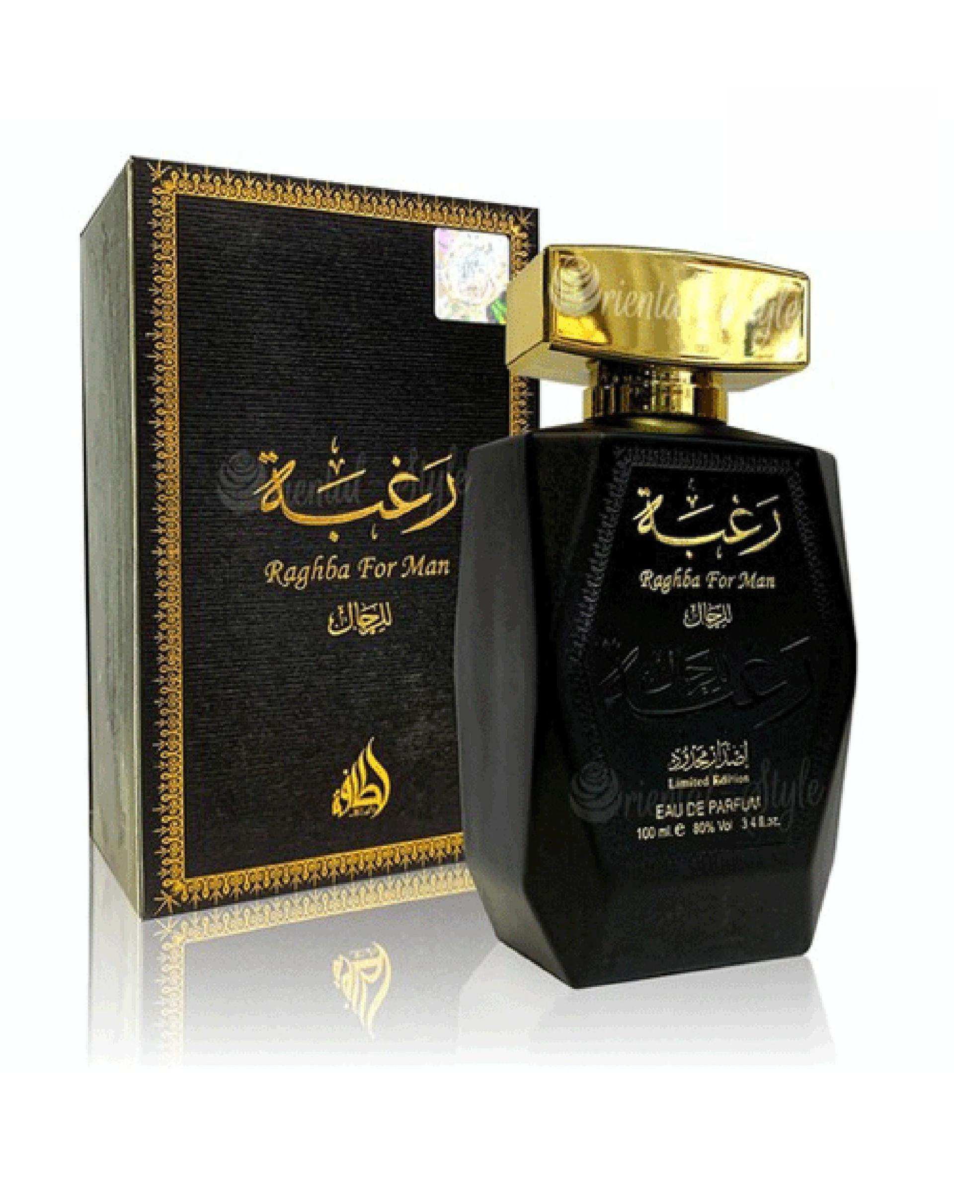 عطر مردانه لطافه Raghba EDP 100ml Lattafa