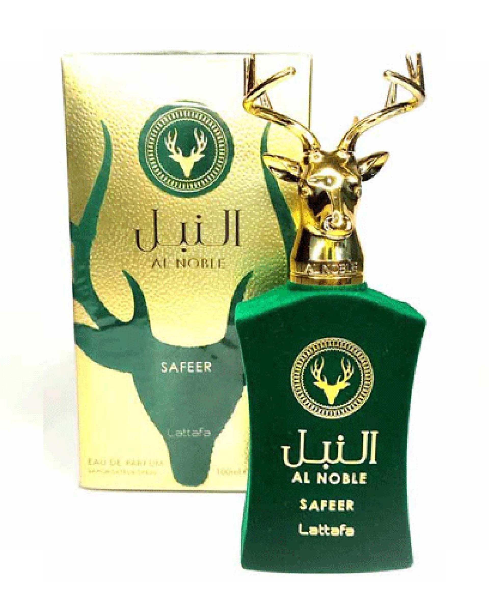 عطر النبل سفیر سبز لطافه al Noble Safeer EDP 100ml Lattafa