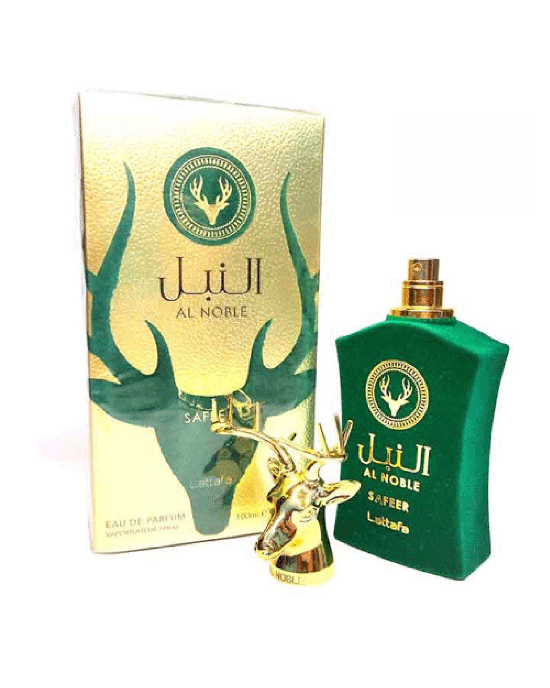 عطر النبل سفیر سبز لطافه al Noble Safeer EDP 100ml Lattafa