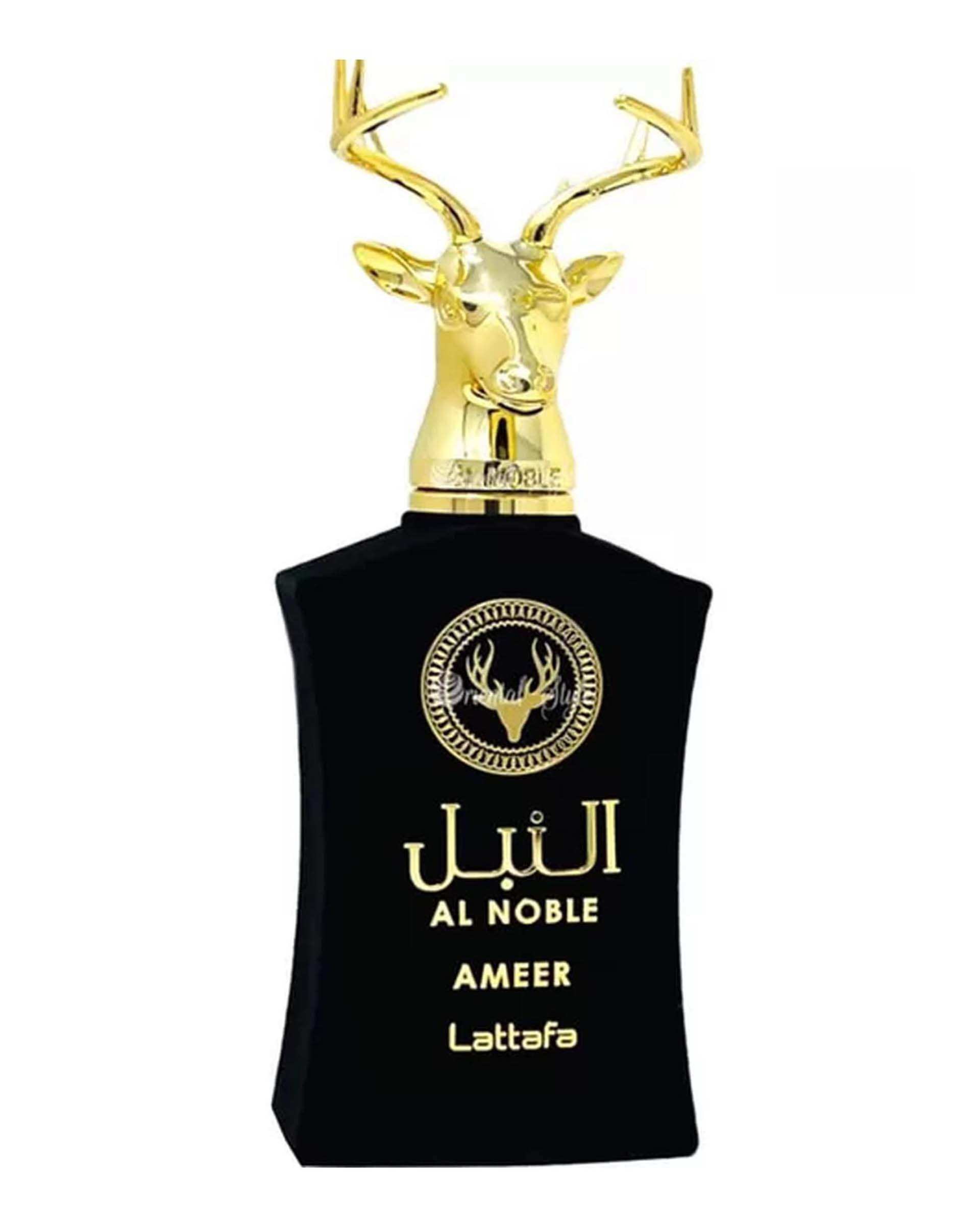 عطر النبل عامر مشکی لطافه al Noble Ameer EDP 100ml Lattafa