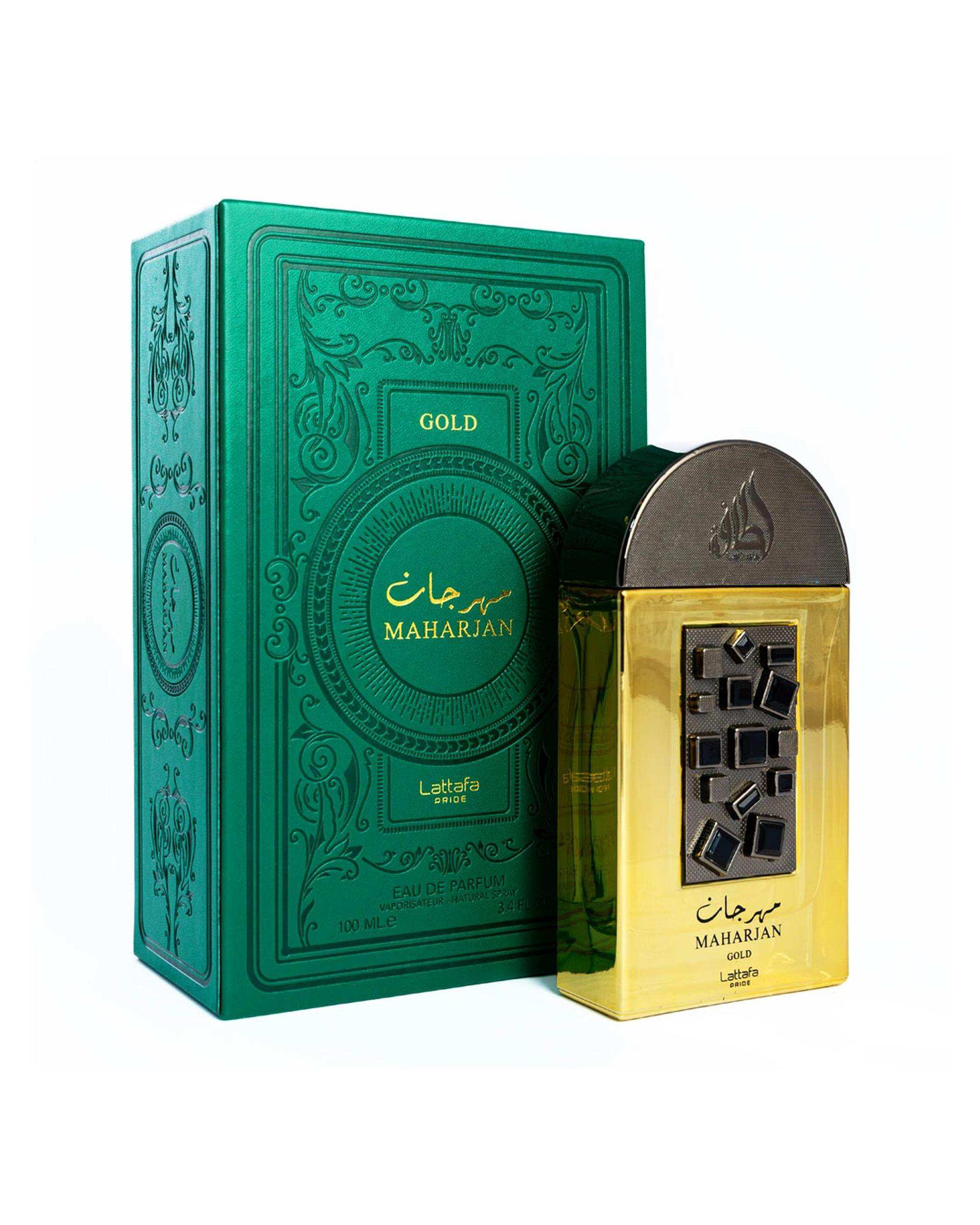 عطر مهرجان گلد طلایی لطافه پراید Maharjan Gold EDP 100ml Lattafa Pride
