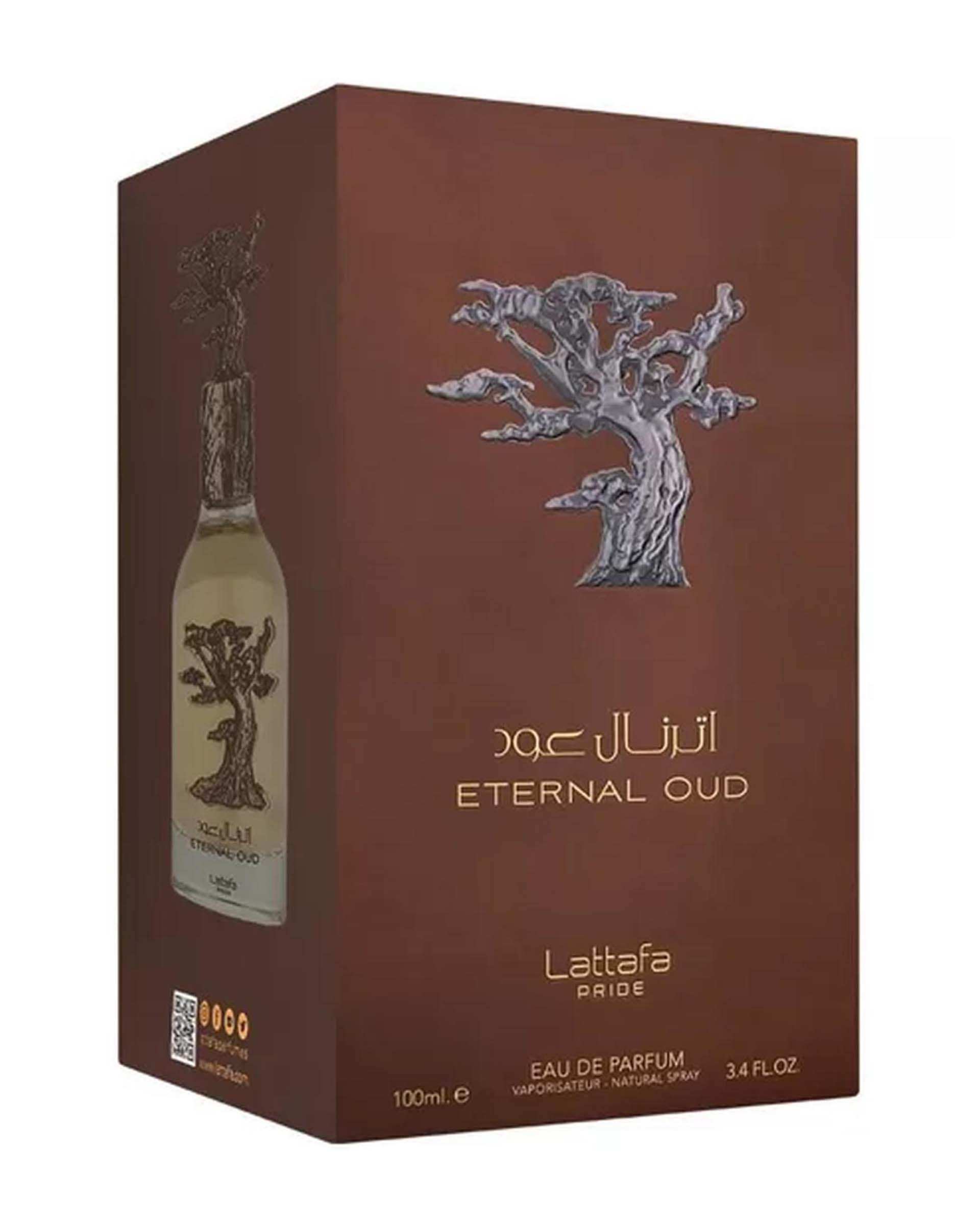 عطر مردانه اترنال عود لطافه پراید Eternal Oud EDP 100ml Lattafa Pride