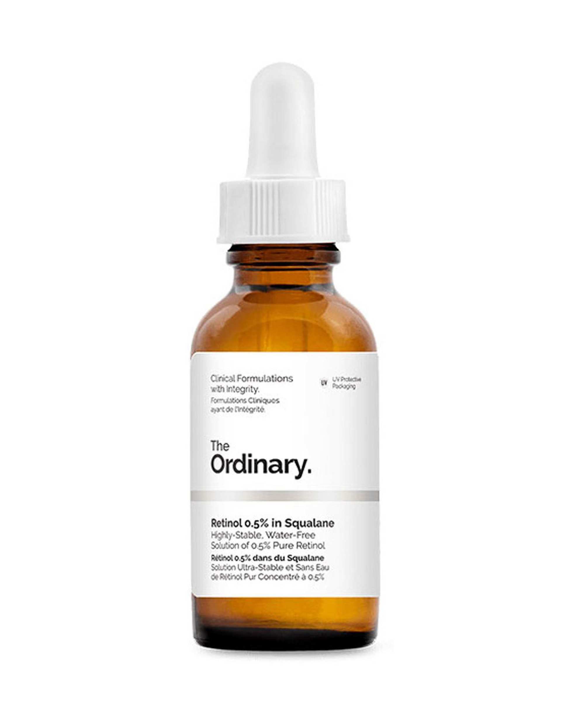 سرم صورت اوردینری The Ordinary مدل Retinol In Squalane %0.5 حاوی رتینول 0.5% حجم 30ml