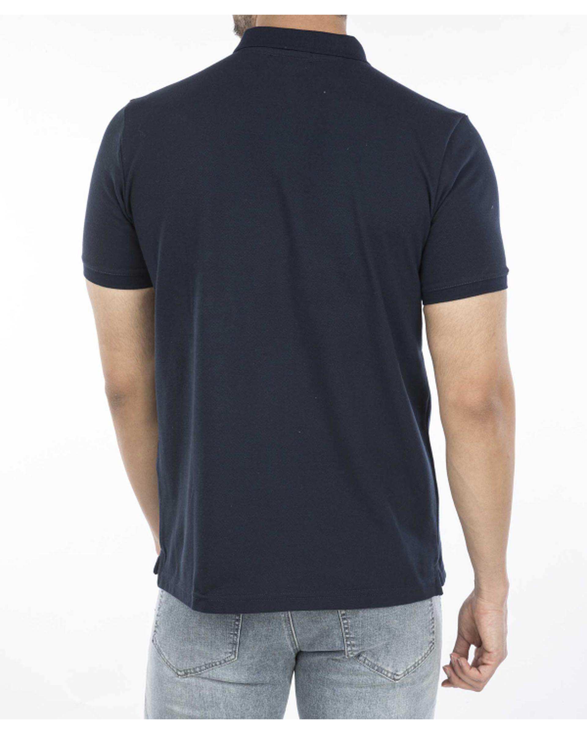 پولوشرت مردانه سرمه ای آر ان اس RNS کد 12311755