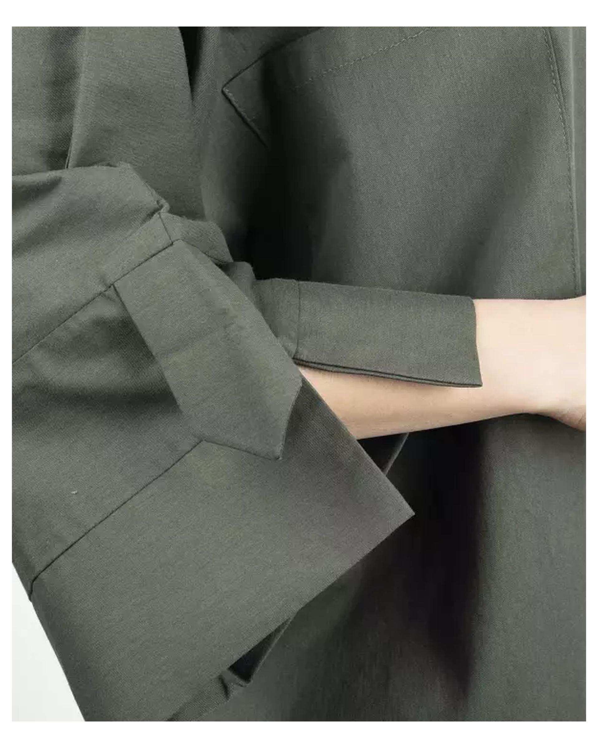 شومیز زنانه سبز ارتشی ریس Rees کد 1026008-02