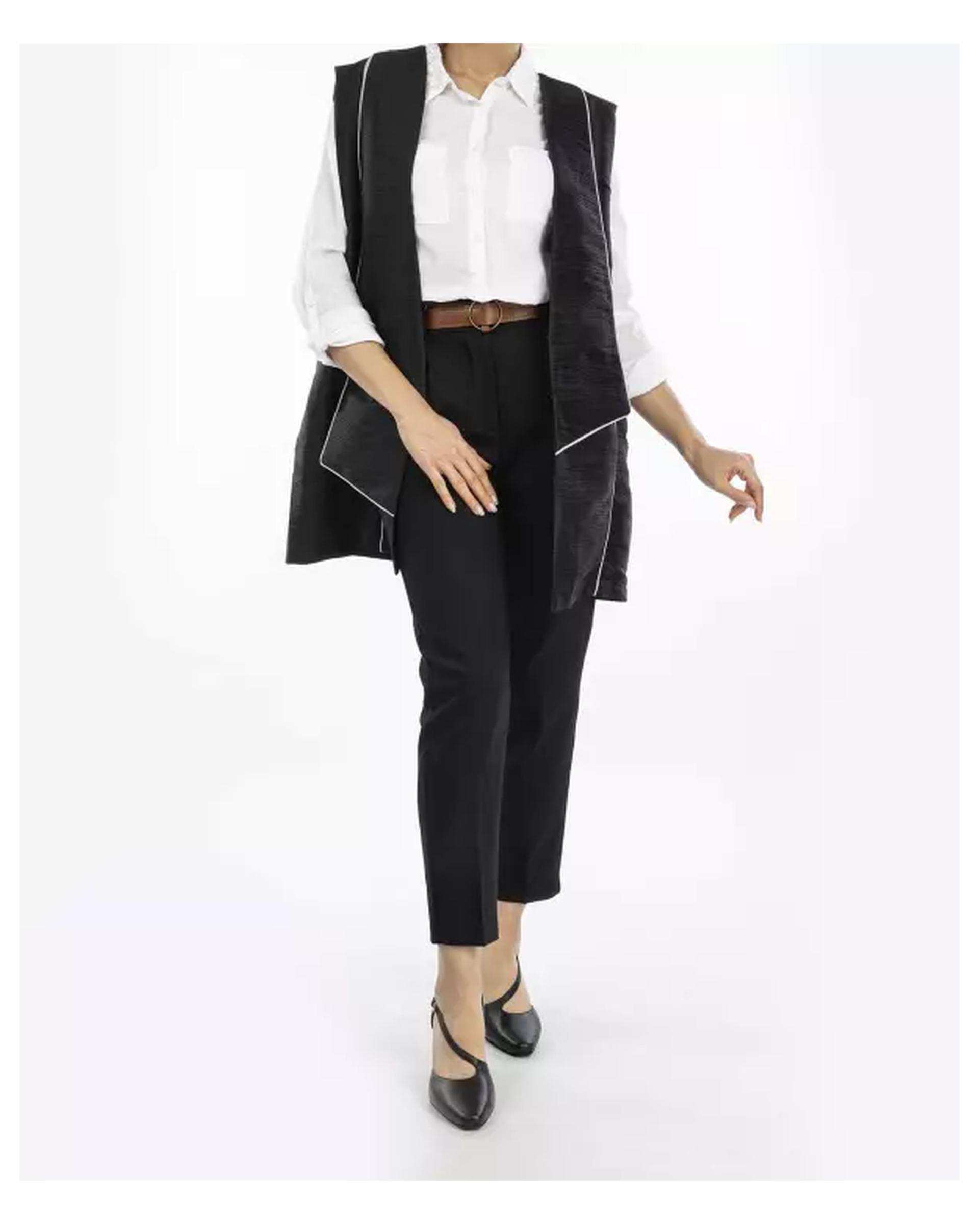وست زنانه مشکی ریس Rees کد 1156000-01