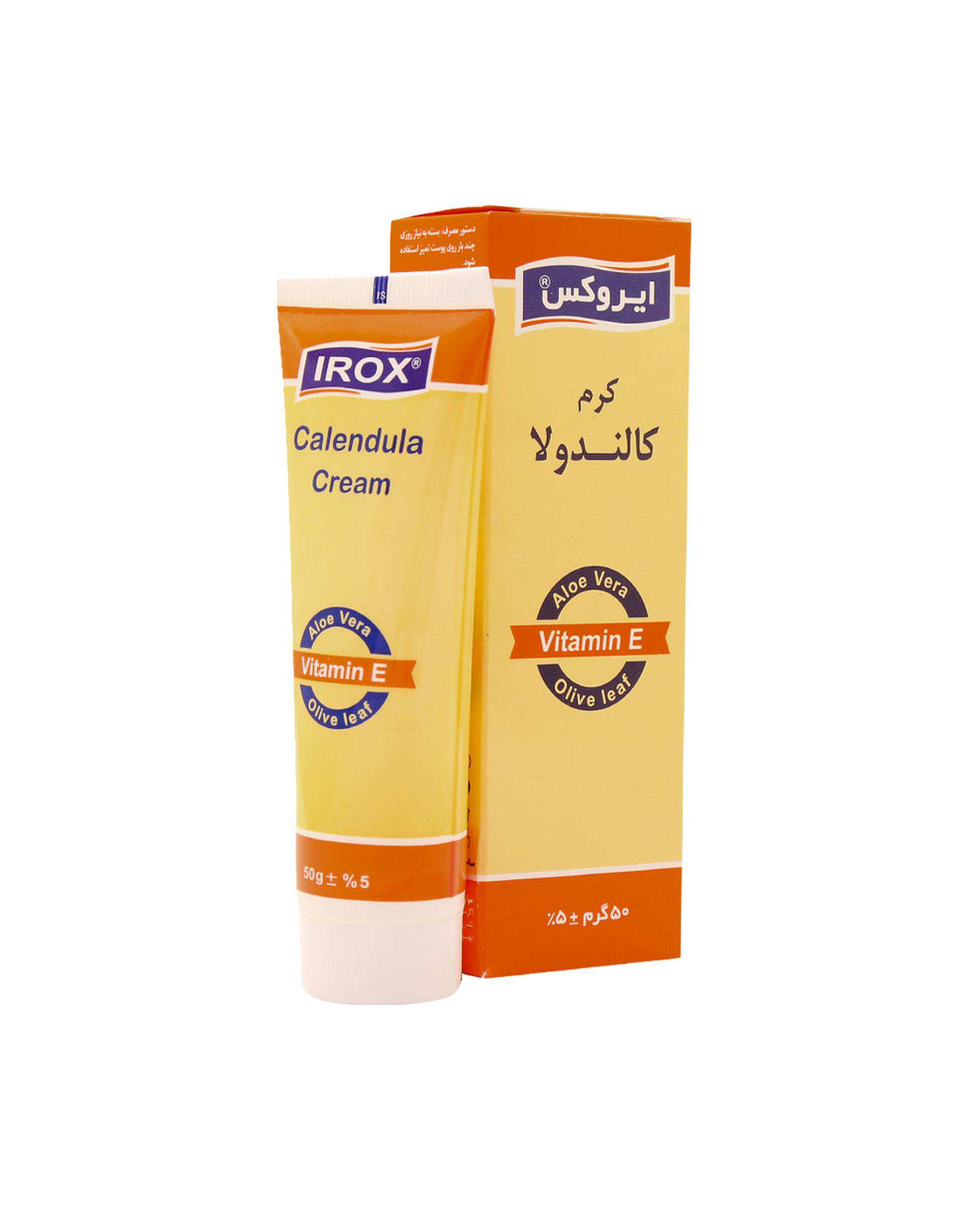 کرم ضد خارش و خشکی پوست ایروکس Irox مدل Calendula حجم 50ml