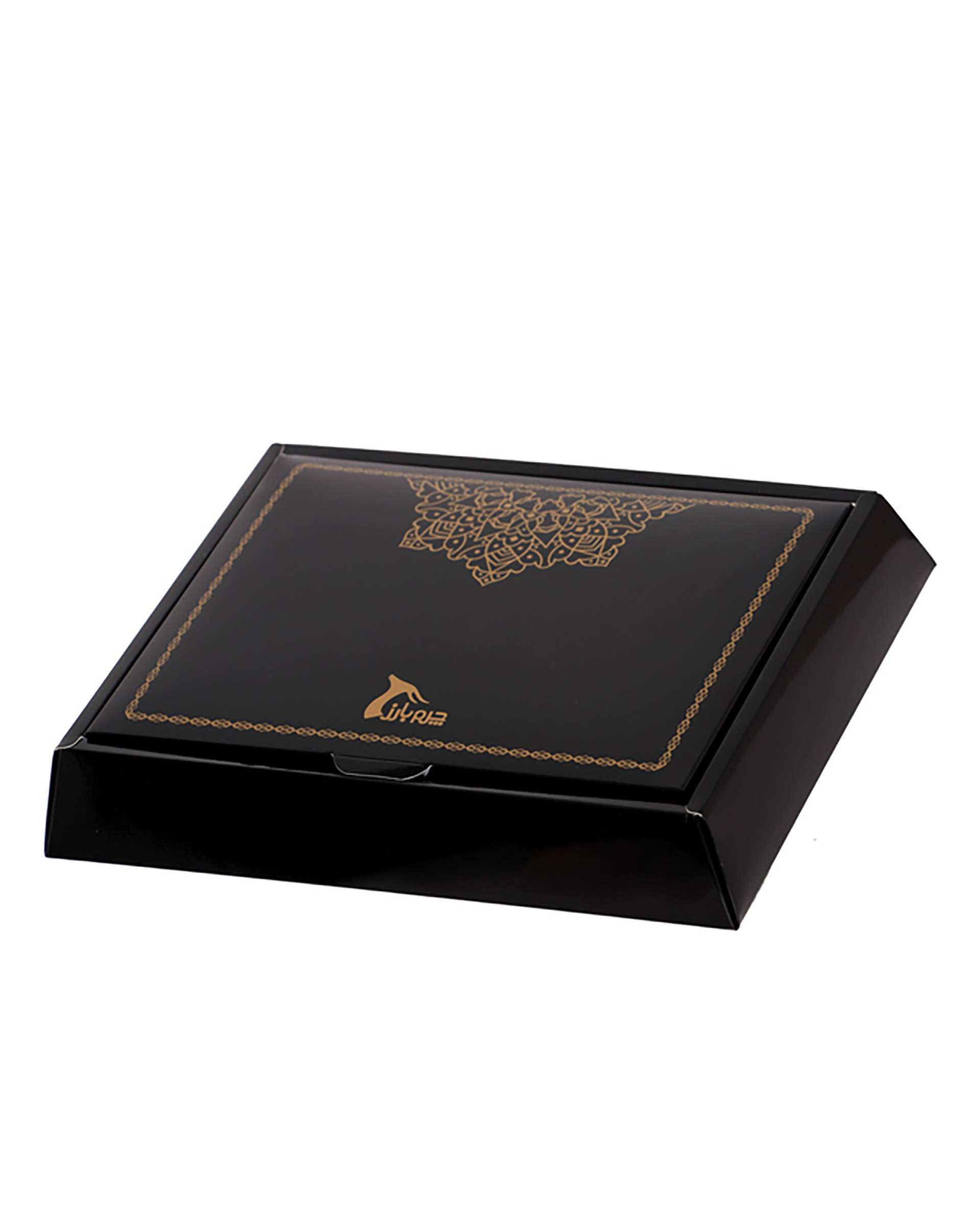 ست هدیه مردانه چرم کد DS1.1 مشکی چرم بارز Charm Barez