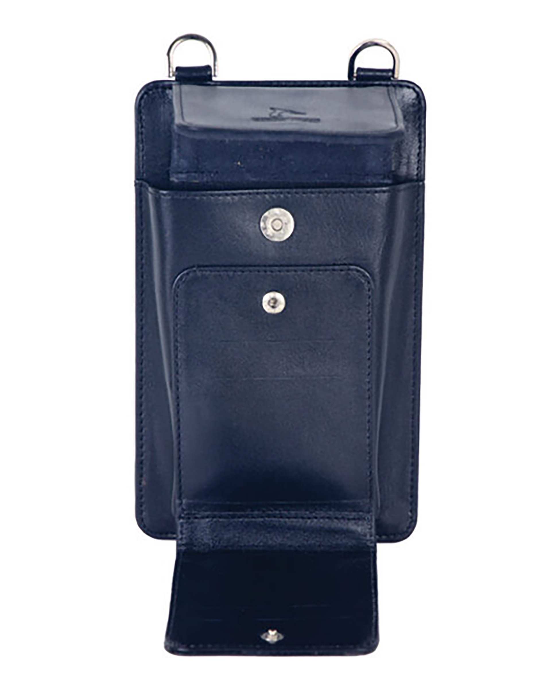 کیف دوشی چرم مدل DG73 مشکی چرم بارز Charm Bazar