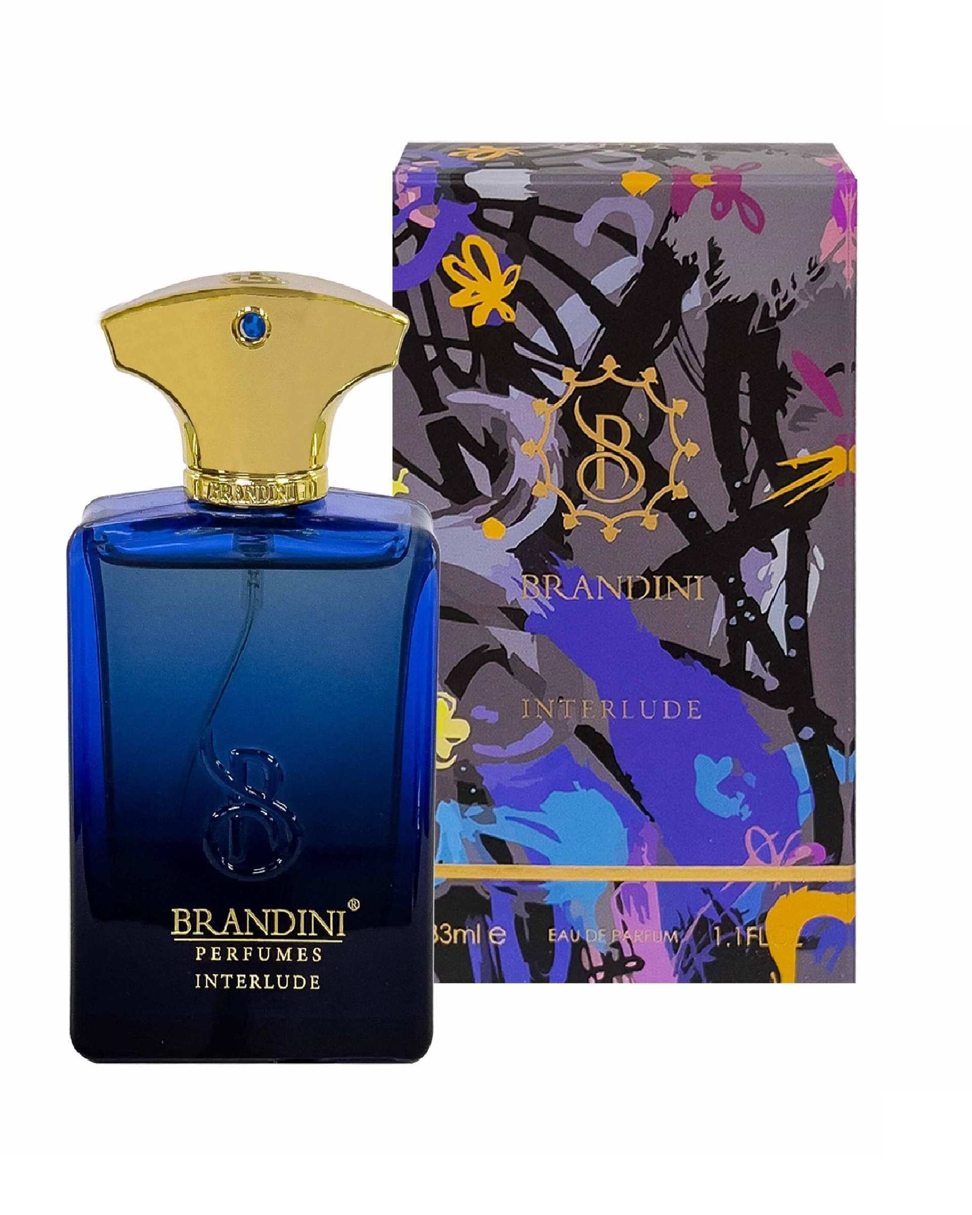 عطر جیبی مردانه برندینی Amouage Interlude Men EDP 33ml Brandini