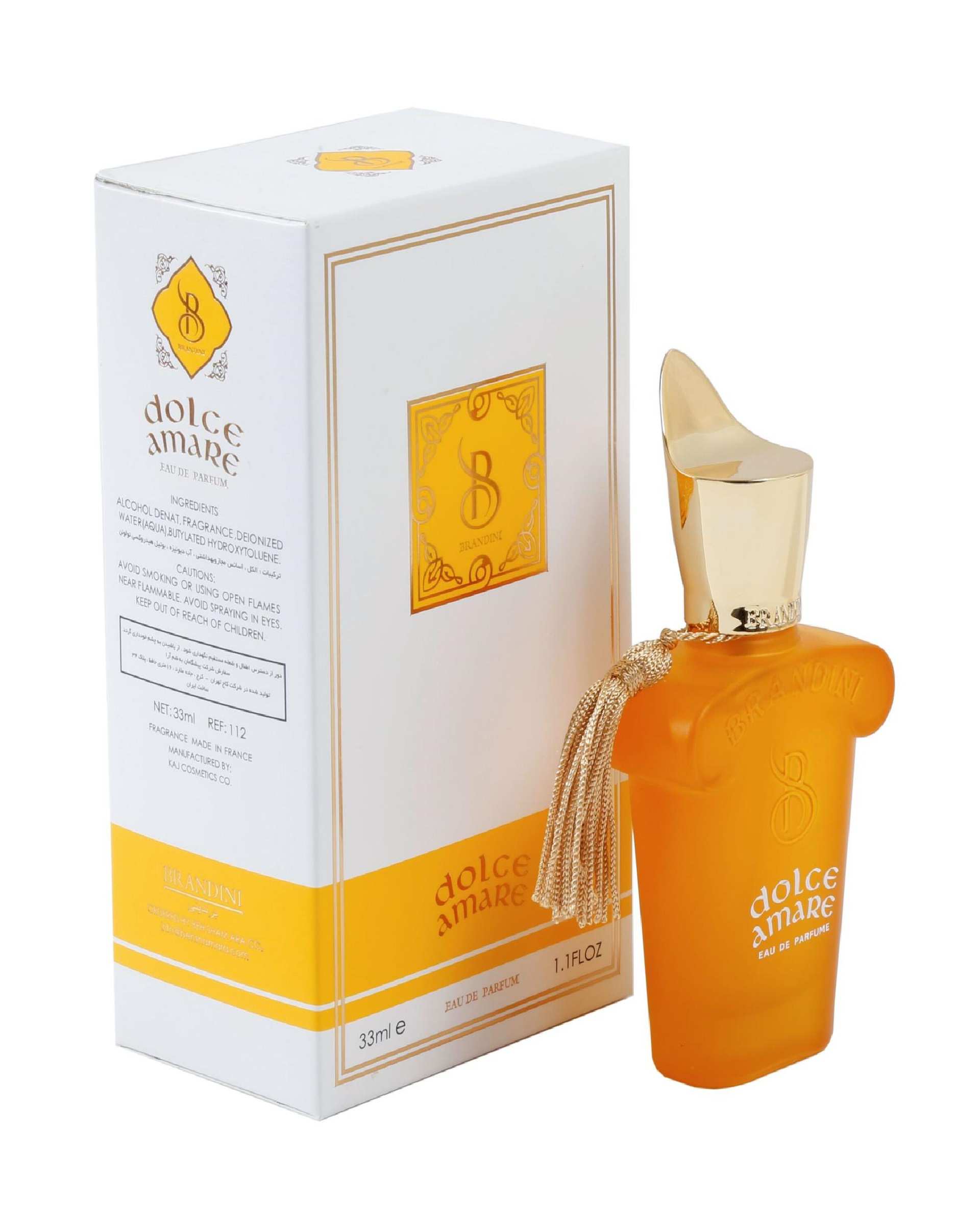 عطر جیبی برندینی Casamorati Dolce Amare EDP 33ml Brandini