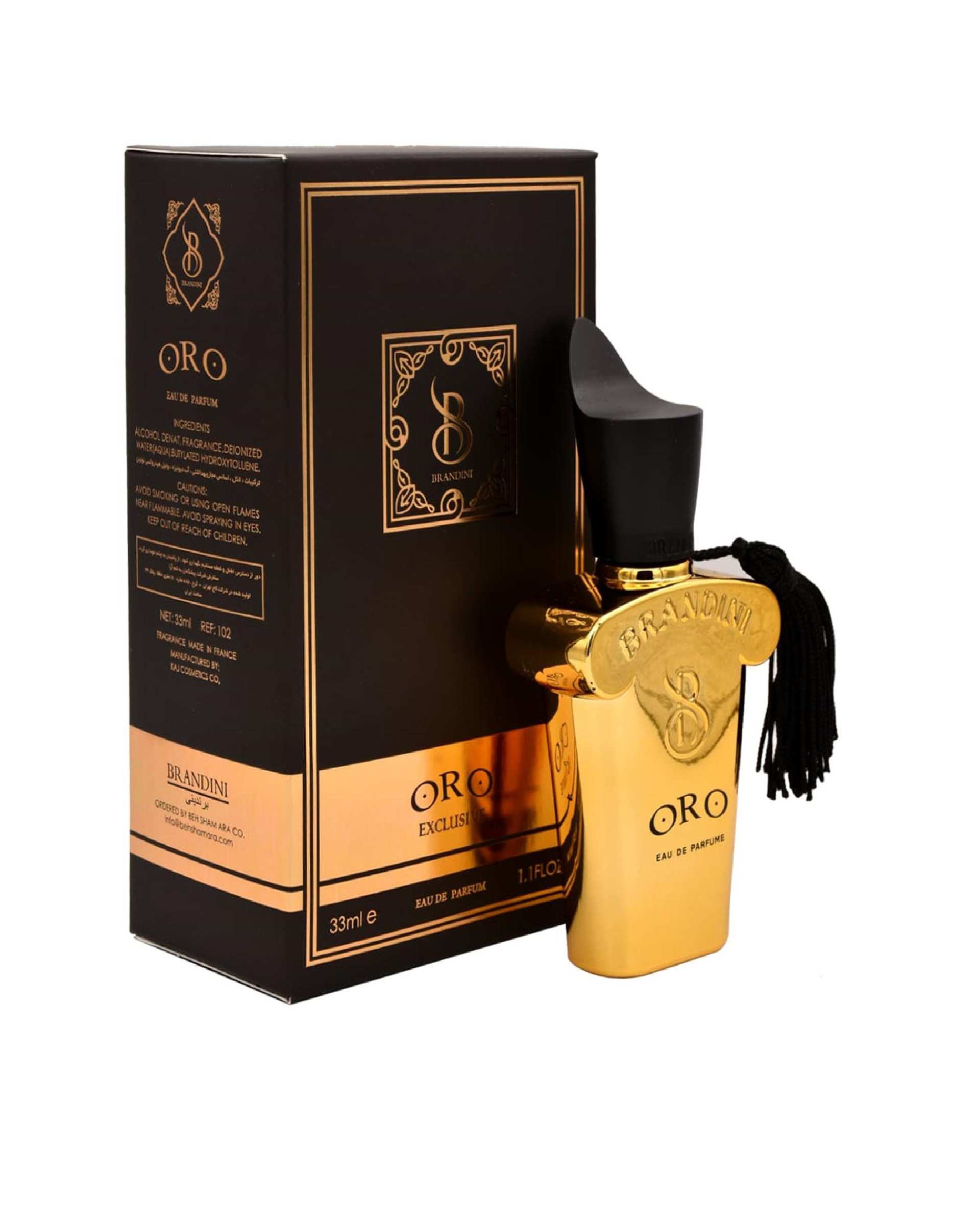 عطر جیبی برندینی Casamorati Oro EDP 33ml Brandini