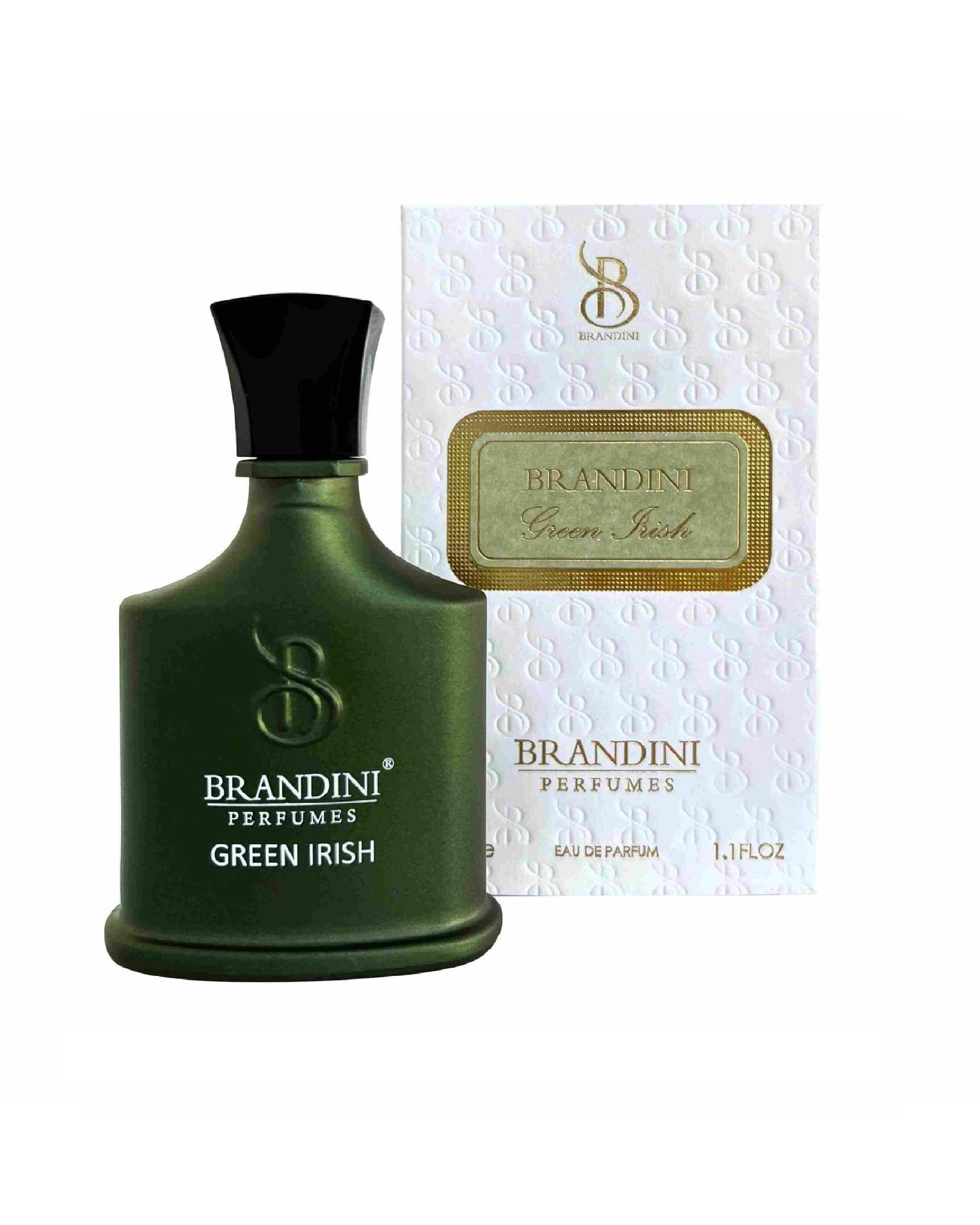 عطر جیبی مردانه برندینی Creed Green Irish EDP 33ml Brandini