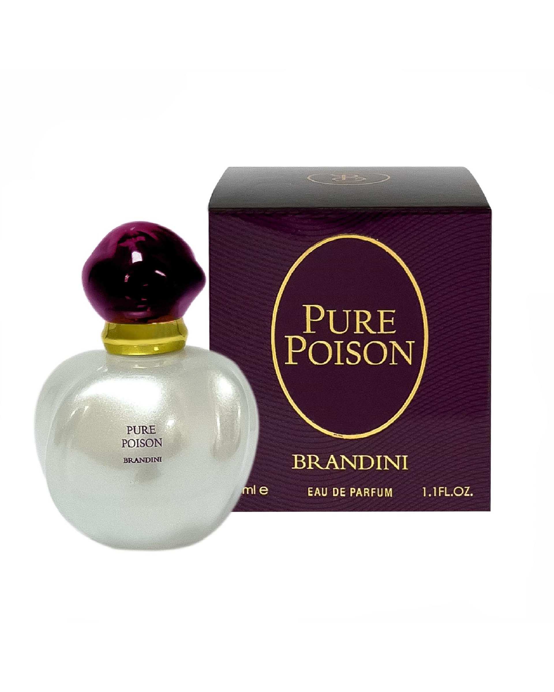 عطر جیبی زنانه برندینی Dior Pure Poison EDP 33ml Brandini