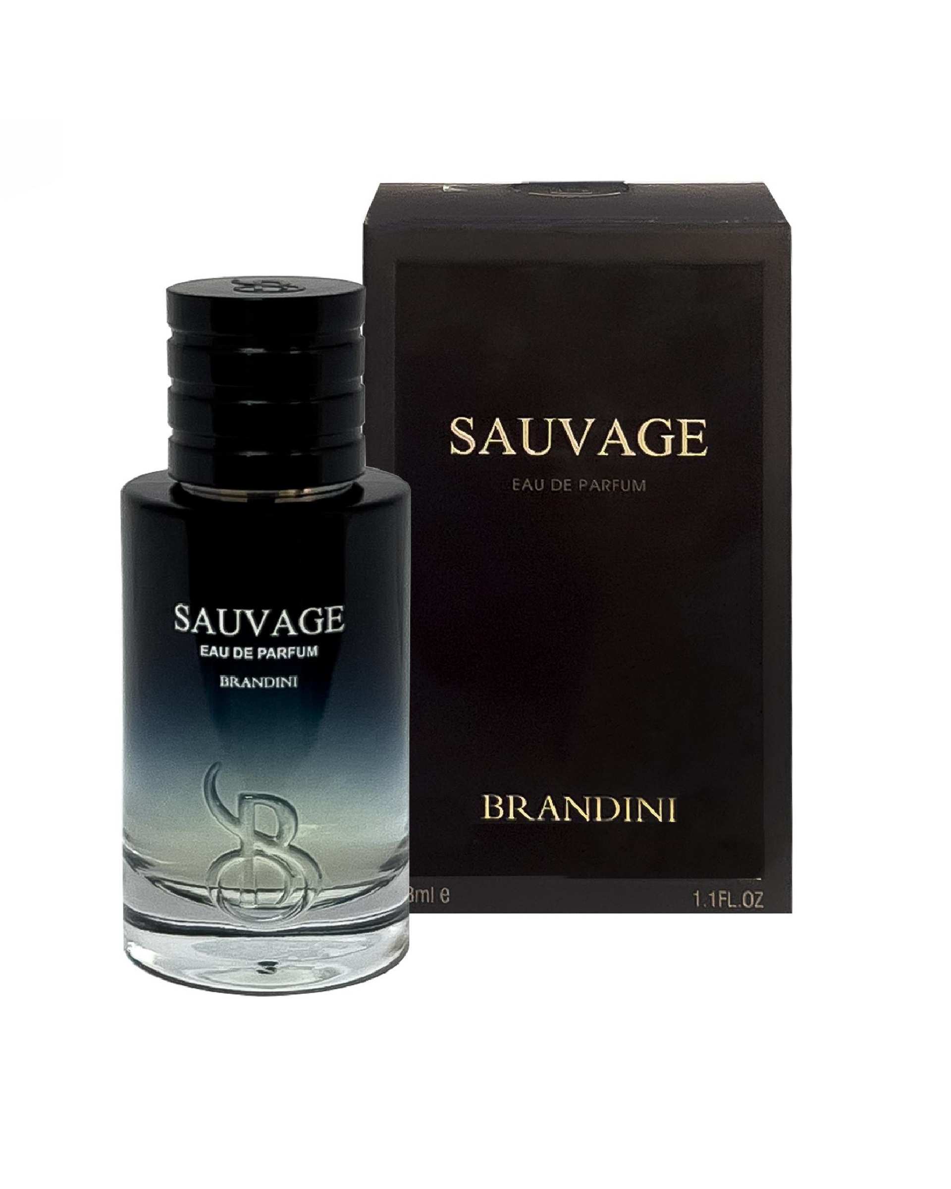 عطر جیبی مردانه برندینی Dior Sauvage EDP 33ml Brandini