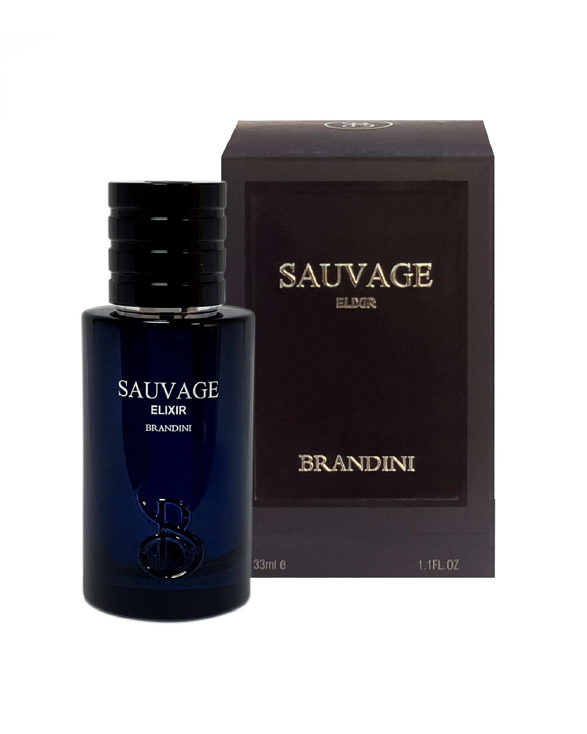 عطر جیبی مردانه برندینی Dior Sauvage Elixir EDP 33ml Brandini