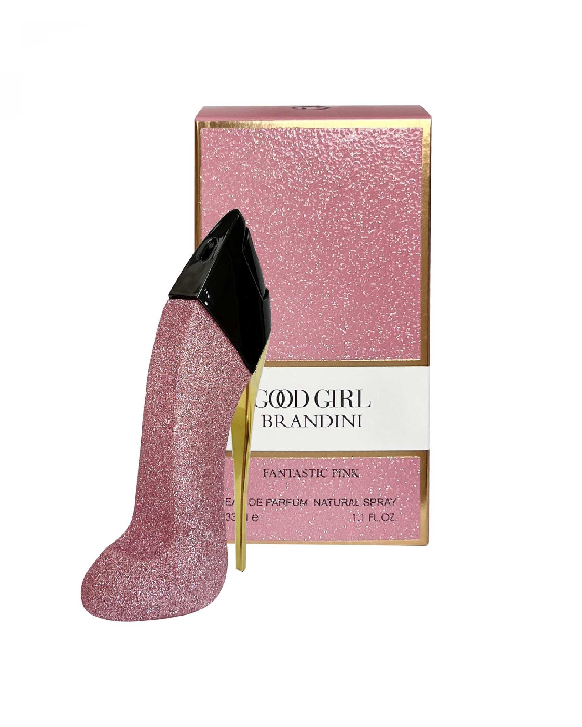 عطر جیبی زنانه برندینی Good Girl Fantastic Pink EDP 33ml Brandini