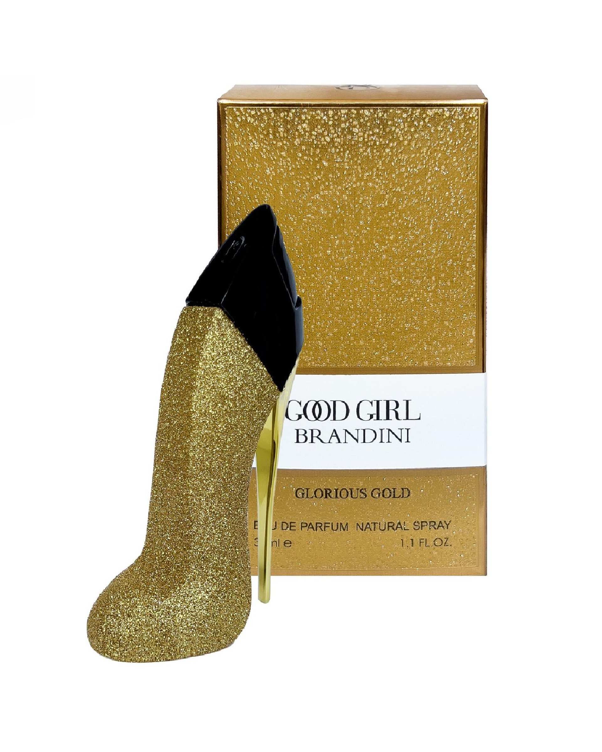 عطر جیبی زنانه برندینی Good Girl Glorious Gold EDP 33ml Brandini