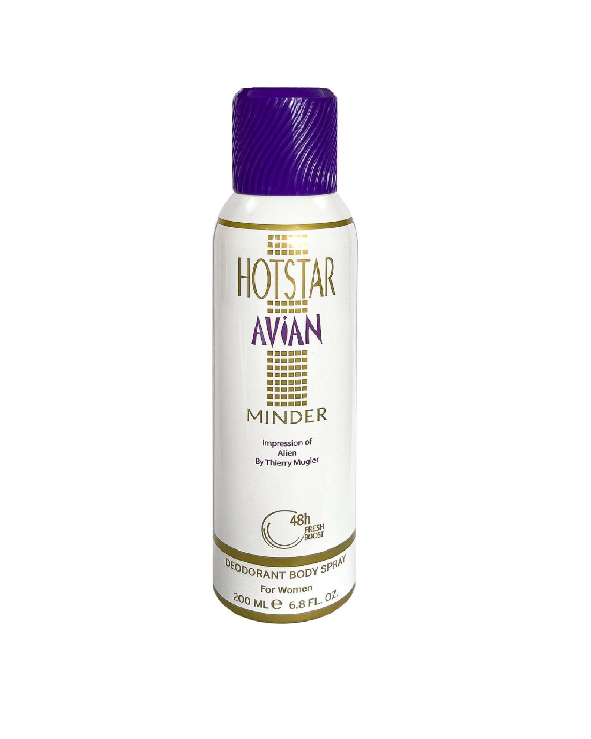 اسپری بدن زنانه هات استار Hotstar مدل Avian Minde حجم 200ml