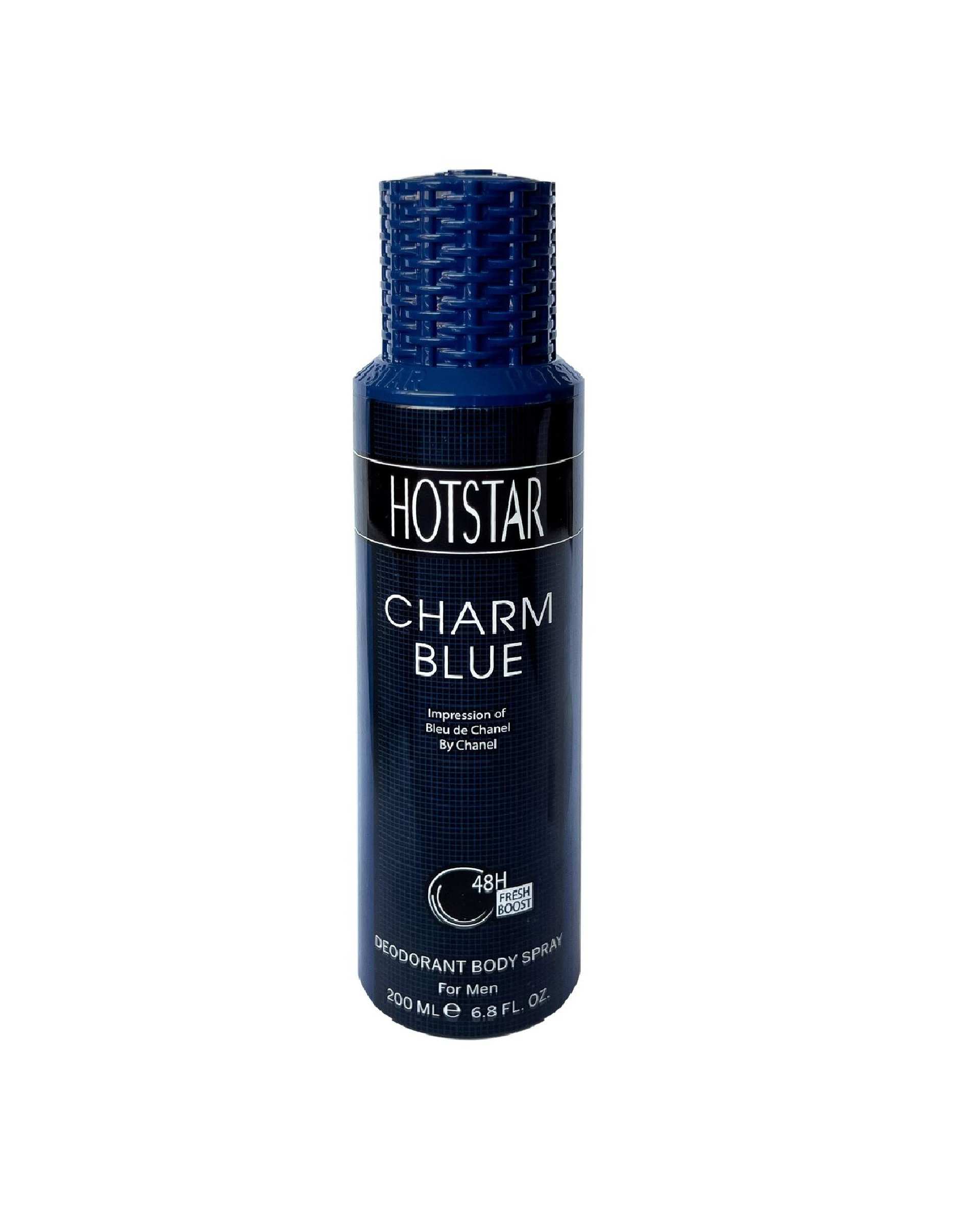 اسپری بدن مردانه هات استار Hotstar مدل Charm Blue حجم 200ml