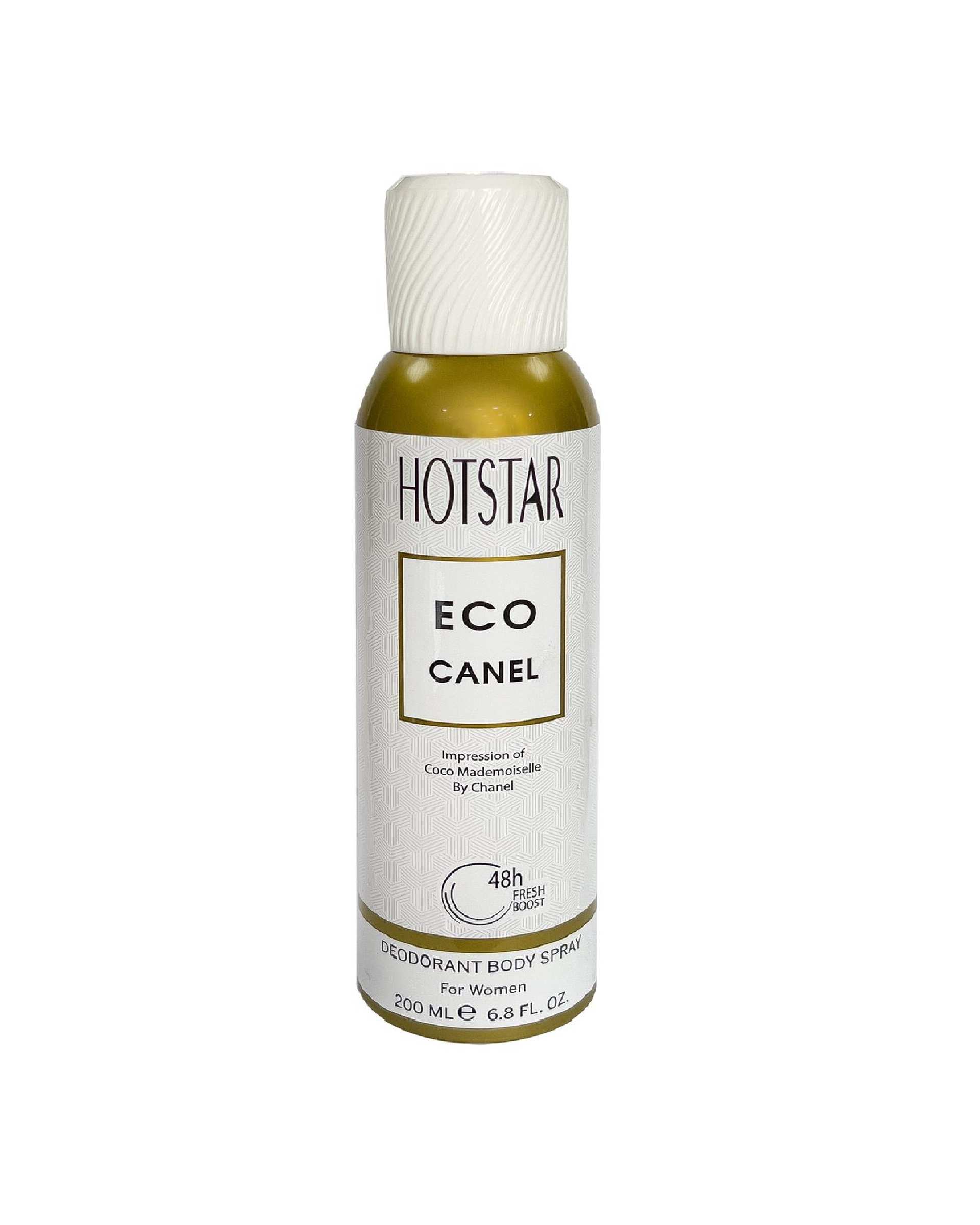 اسپری بدن زنانه هات استار Hotstar مدل Eco Canel حجم 200ml