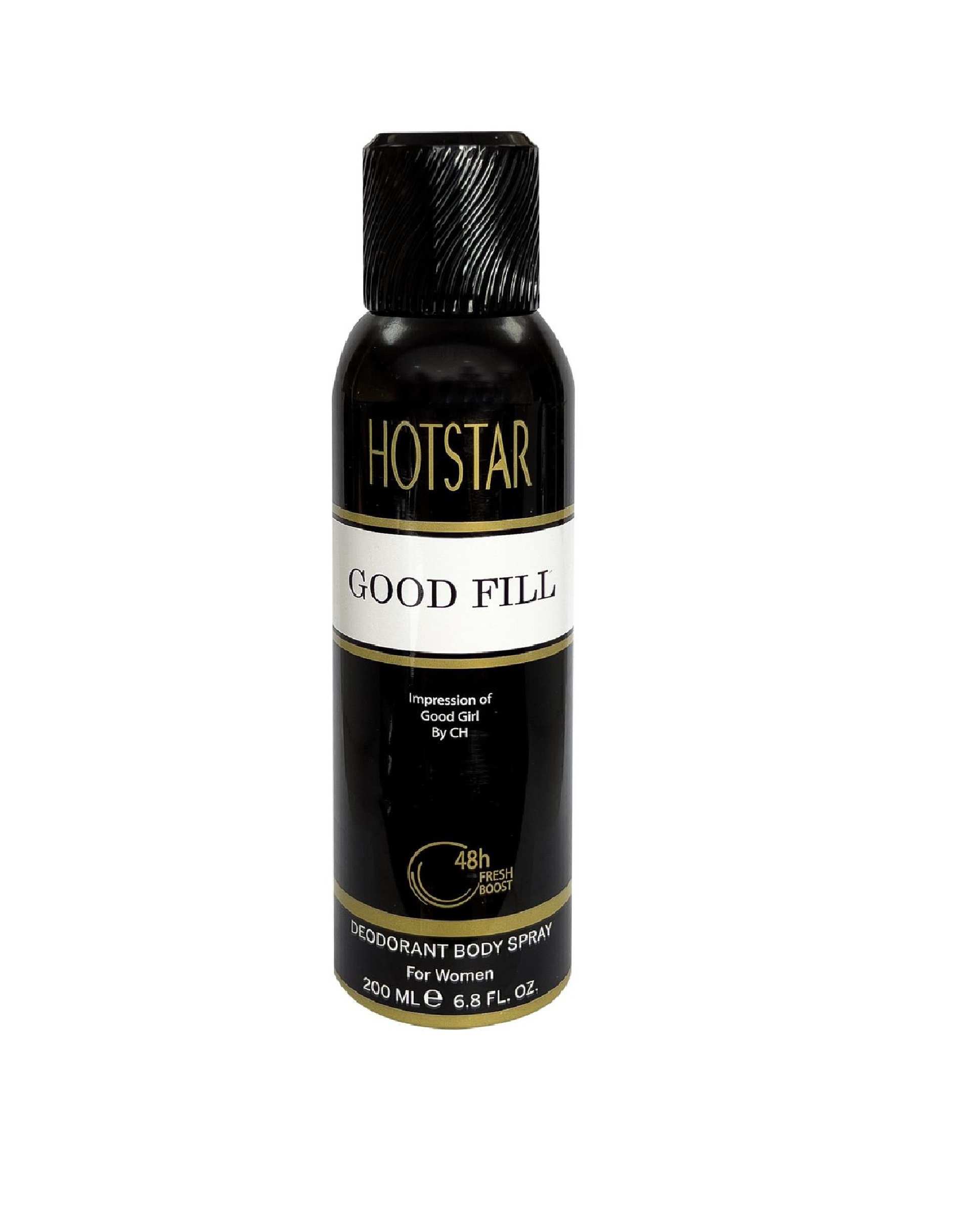 اسپری بدن زنانه هات استار Hotstar مدل Good Fill حجم 200ml