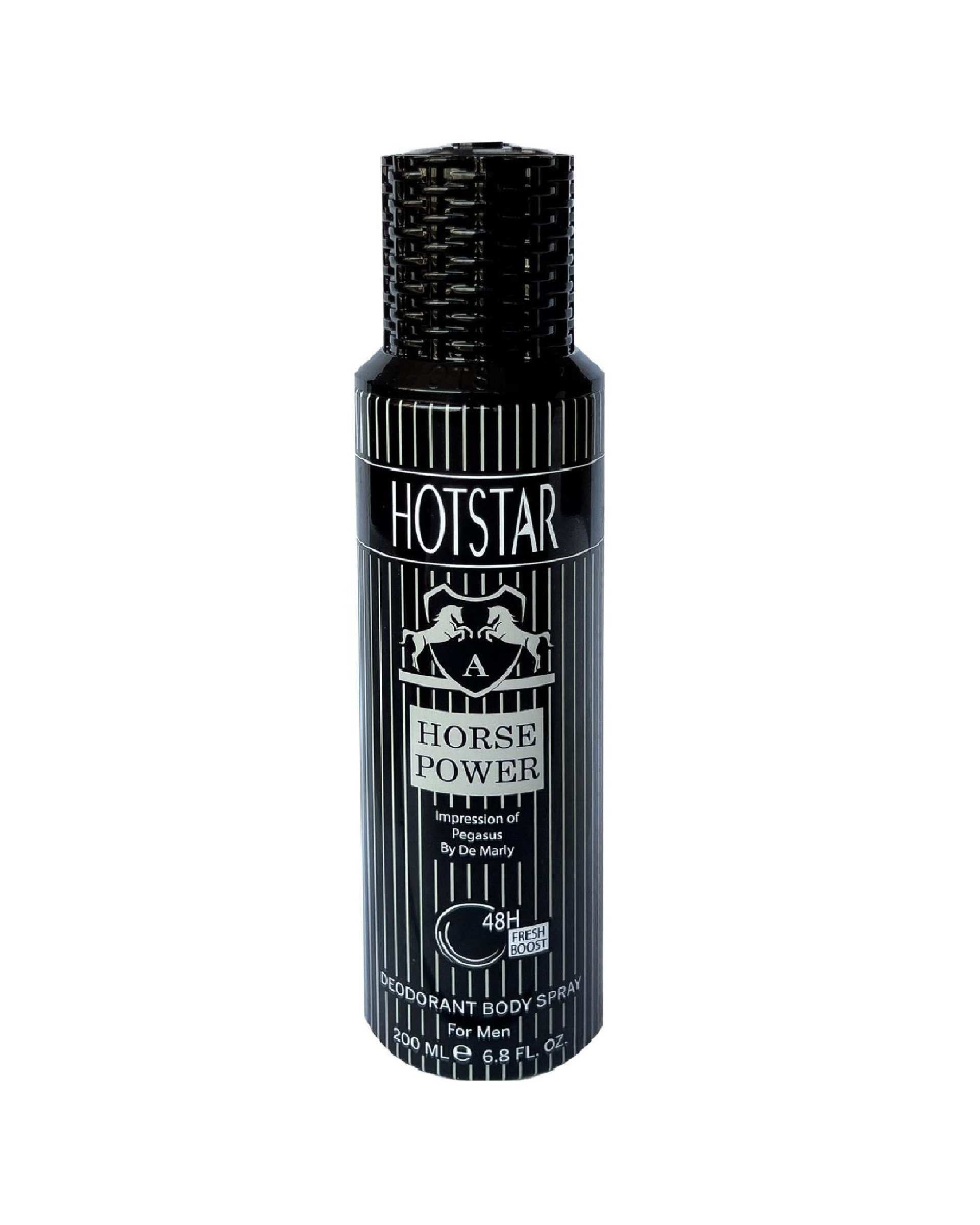 اسپری بدن مردانه هات استار Hotstar مدل Horse Power حجم 200ml