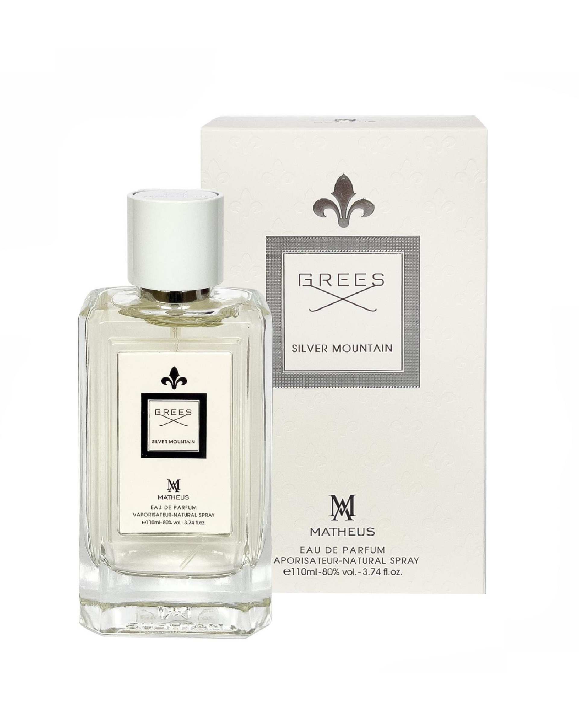 عطر متئوس Grees Silver Mountain EDP 110ml Matheus