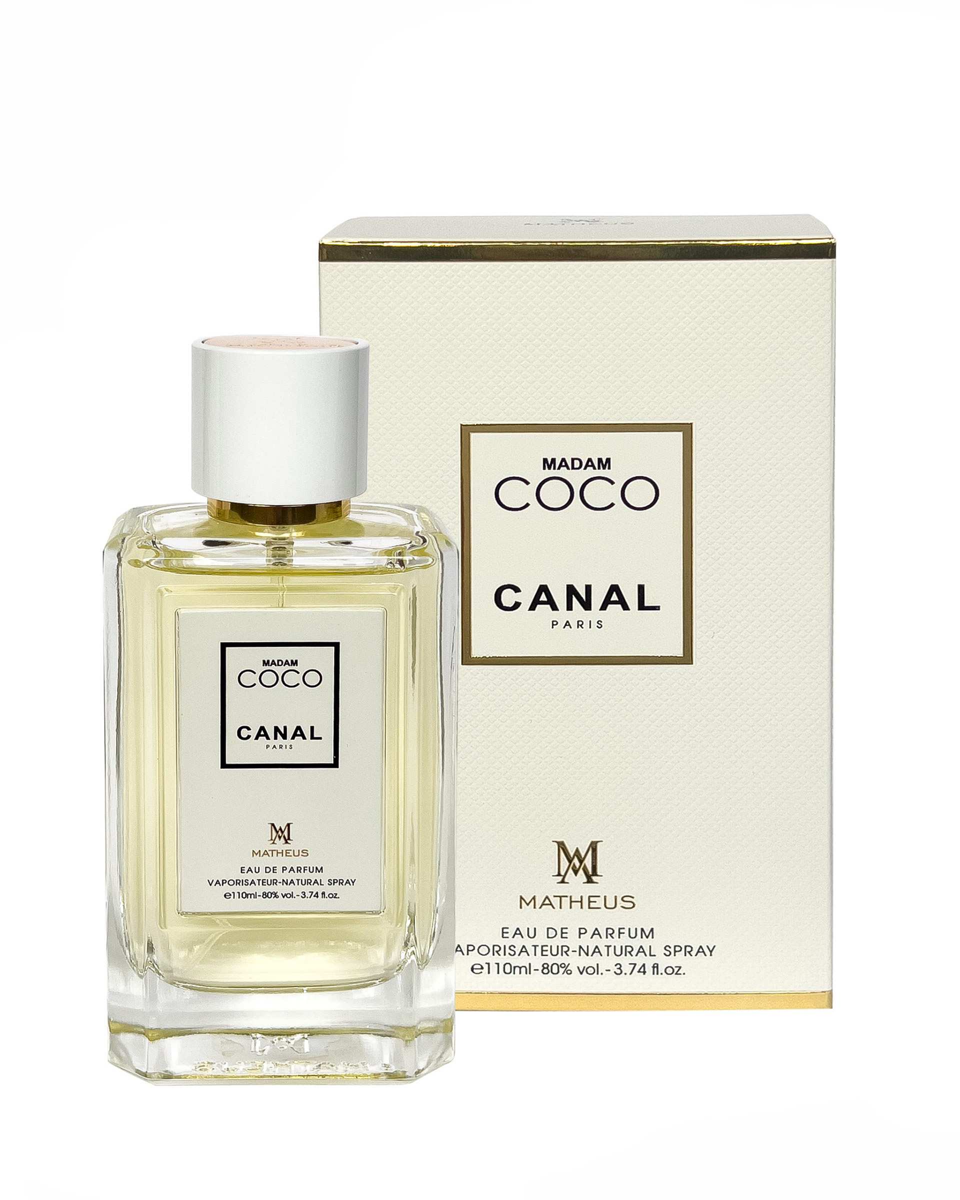 عطر زنانه متئوس Madam CoCo Canel EDP 110ml Matheus